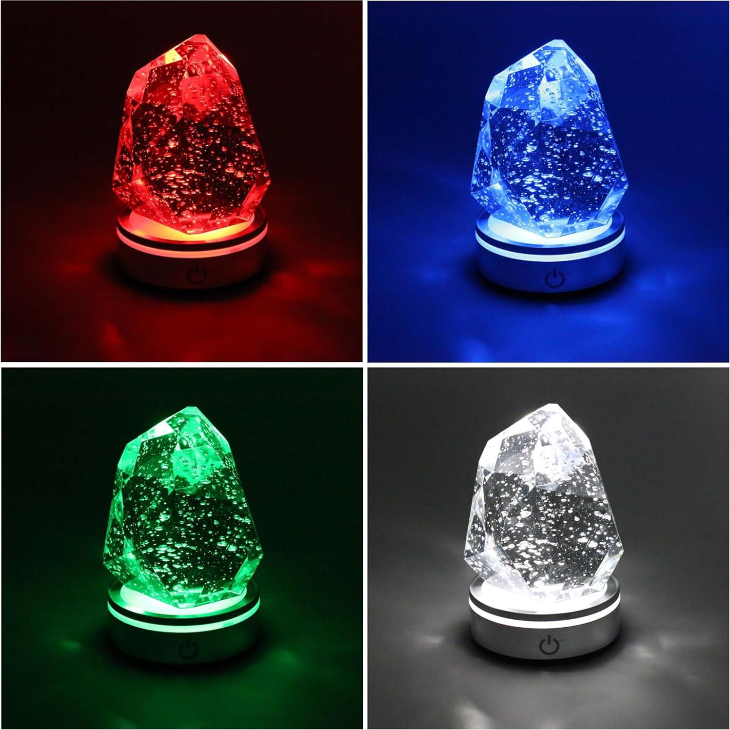 Lámpara de Mesa LED YUBOMT SJD-B RGB Regulable 13cm