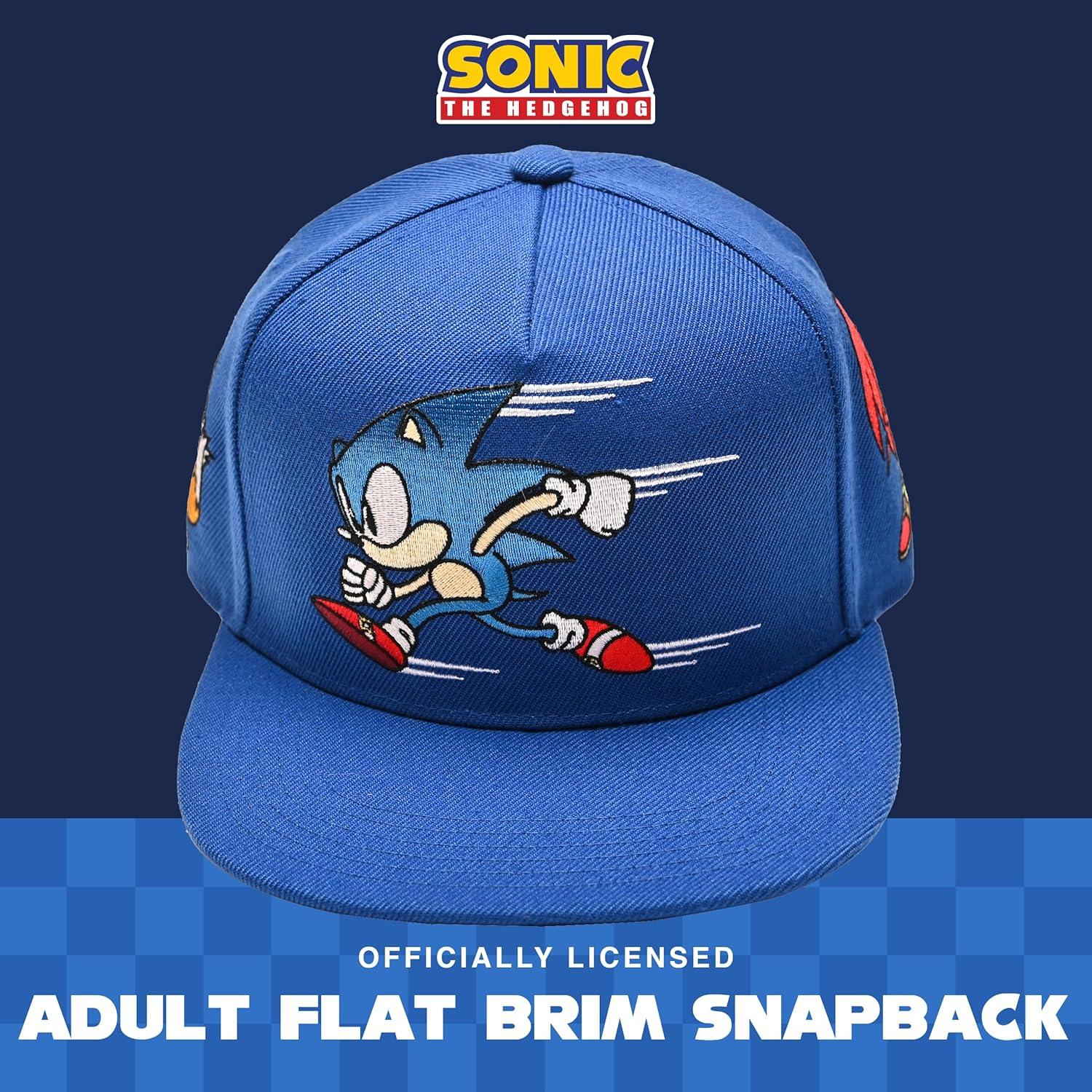 Gorra de béisbol Sonic The Hedgehog ajustable para adultos