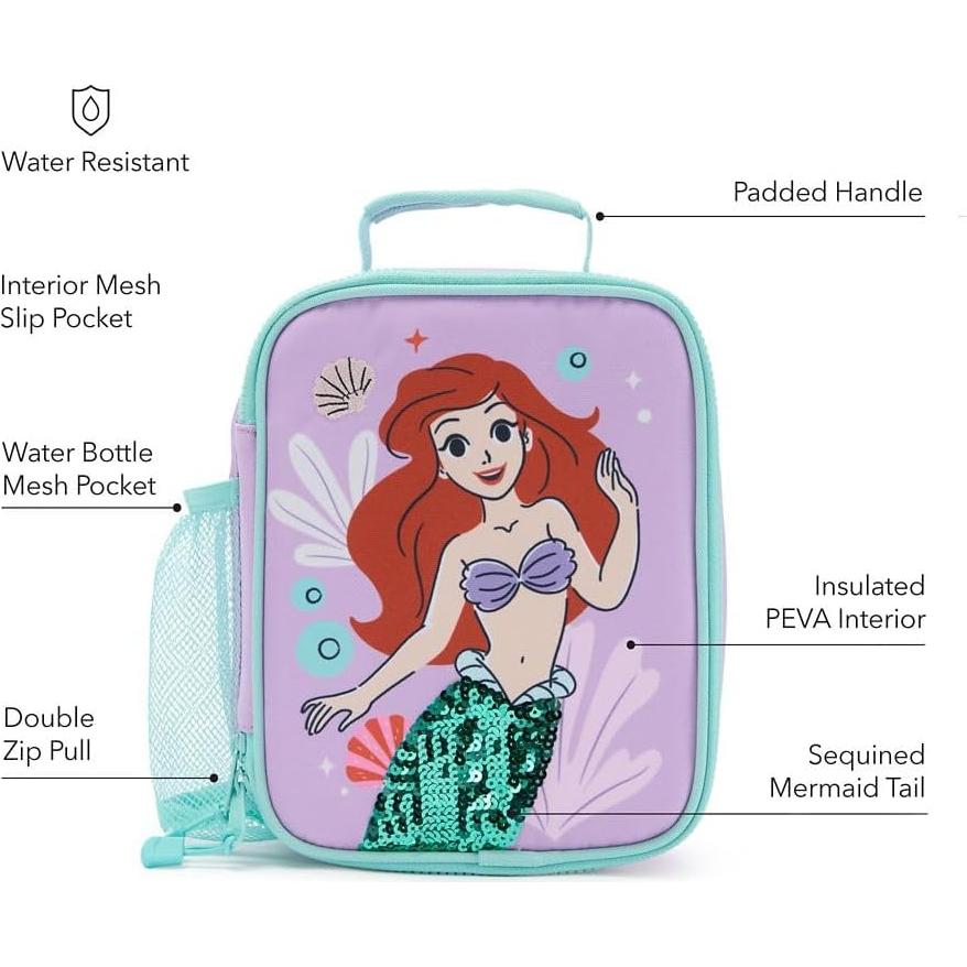 Caja de Almuerzo Aislada Disney La Sirenita - 1885.5 cm³