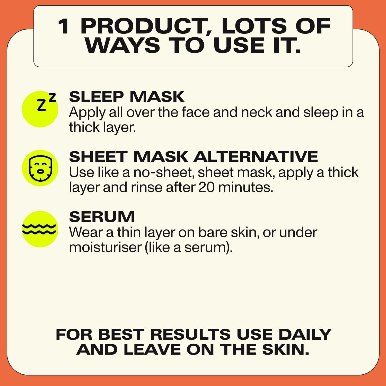 Mascarilla Facial Vegana Faace 100ml - Hidratante con Vitamina C