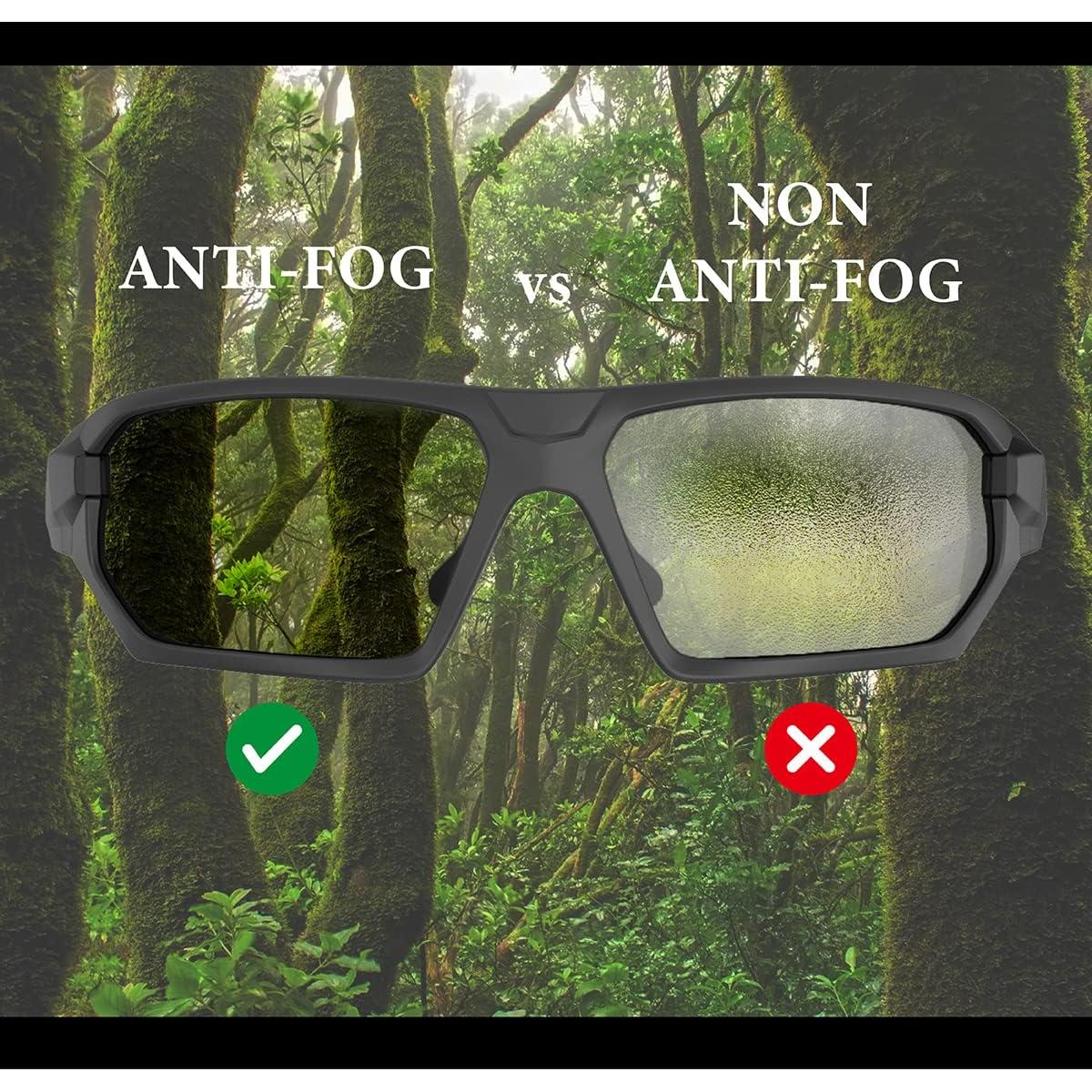 Gafas de Tiro Tácticas Anti Niebla Grado Militar Airsoft