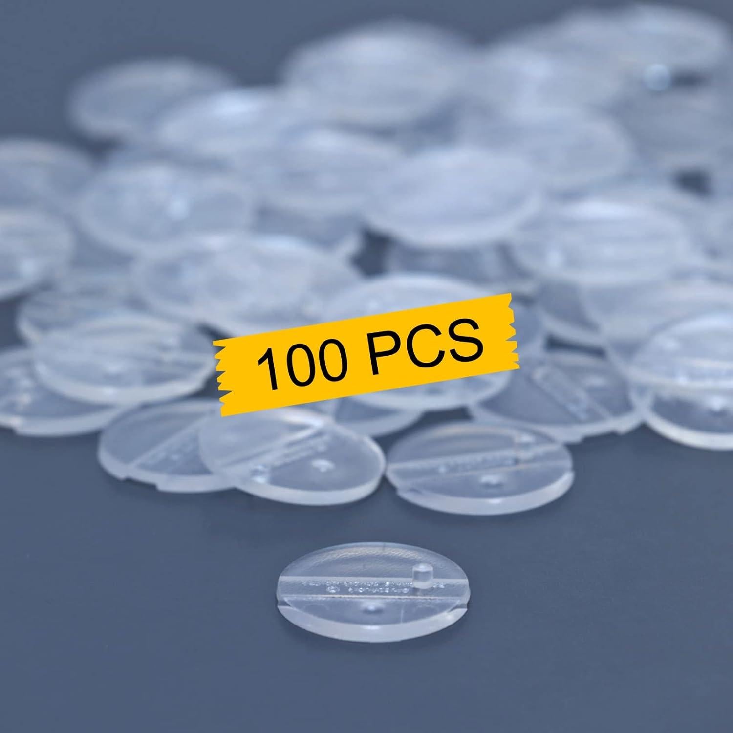 100 Soportes para Figuras de Acción FIGURESLAB 6" Transparentes