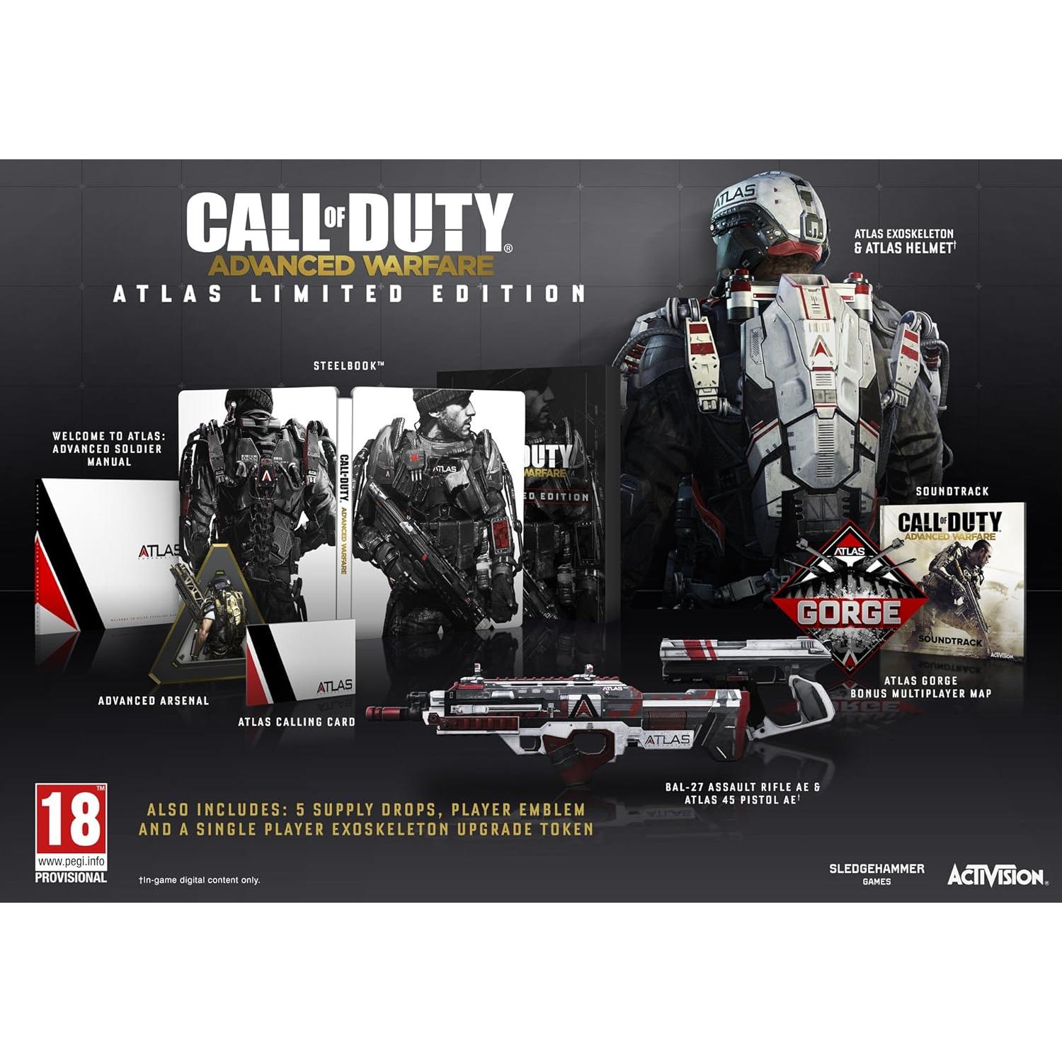 Call of Duty: Advanced Warfare Edición Limitada Atlas PS4