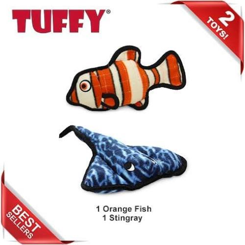 Juguete para Perro TUFFY Raya Océano - Resistente y Lavable
