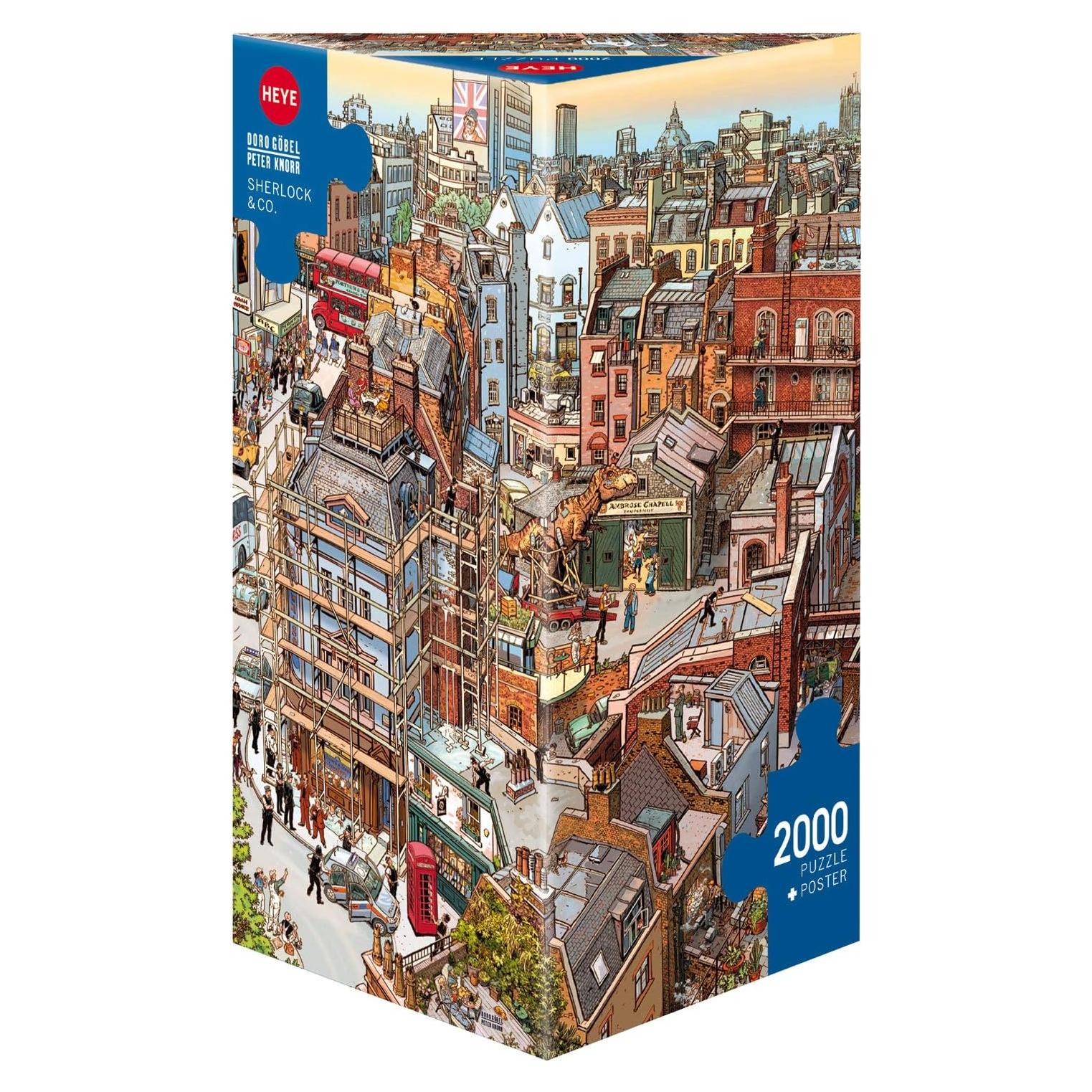 Rompecabezas Heye 2000 Piezas Triangular Multicolor 96.5x68.8 cm