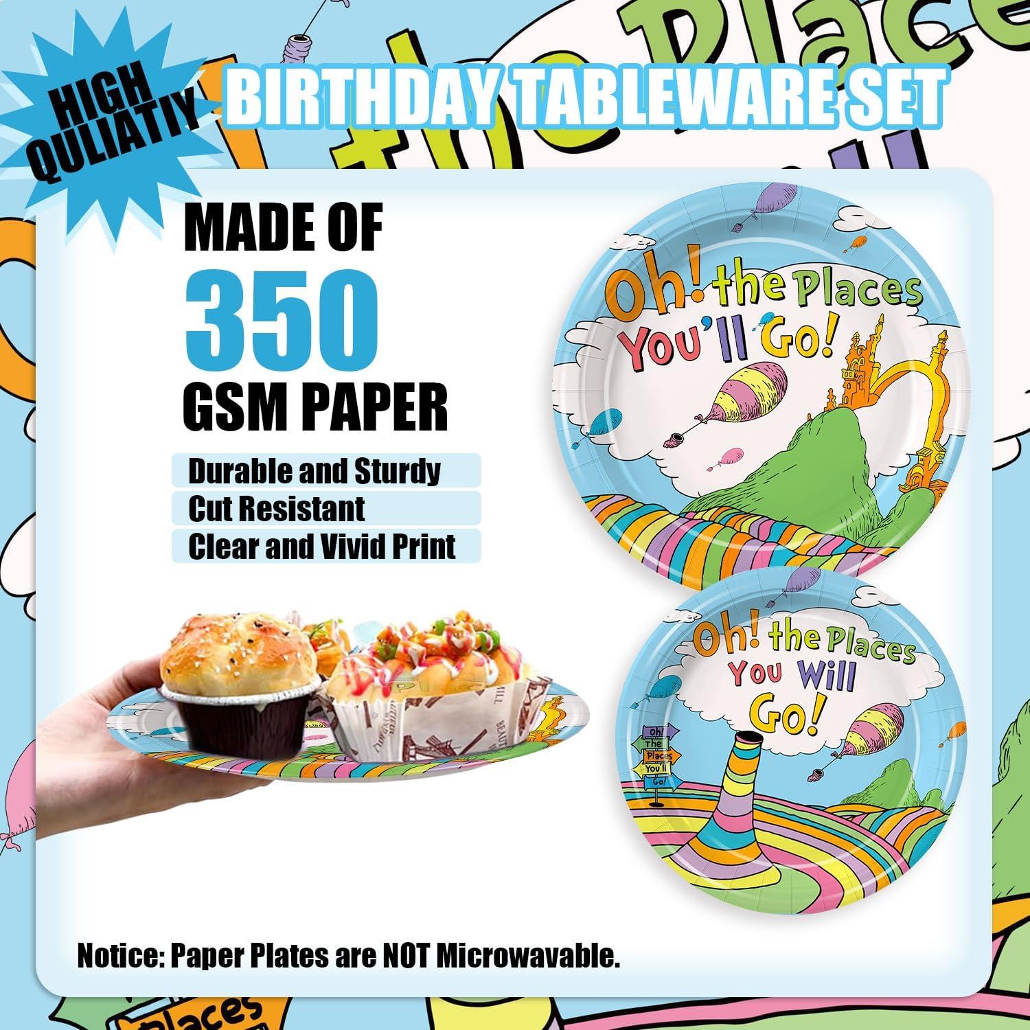 Juego de Vajilla de Fiesta Chicvizi 168 Piezas para 24 Invitados