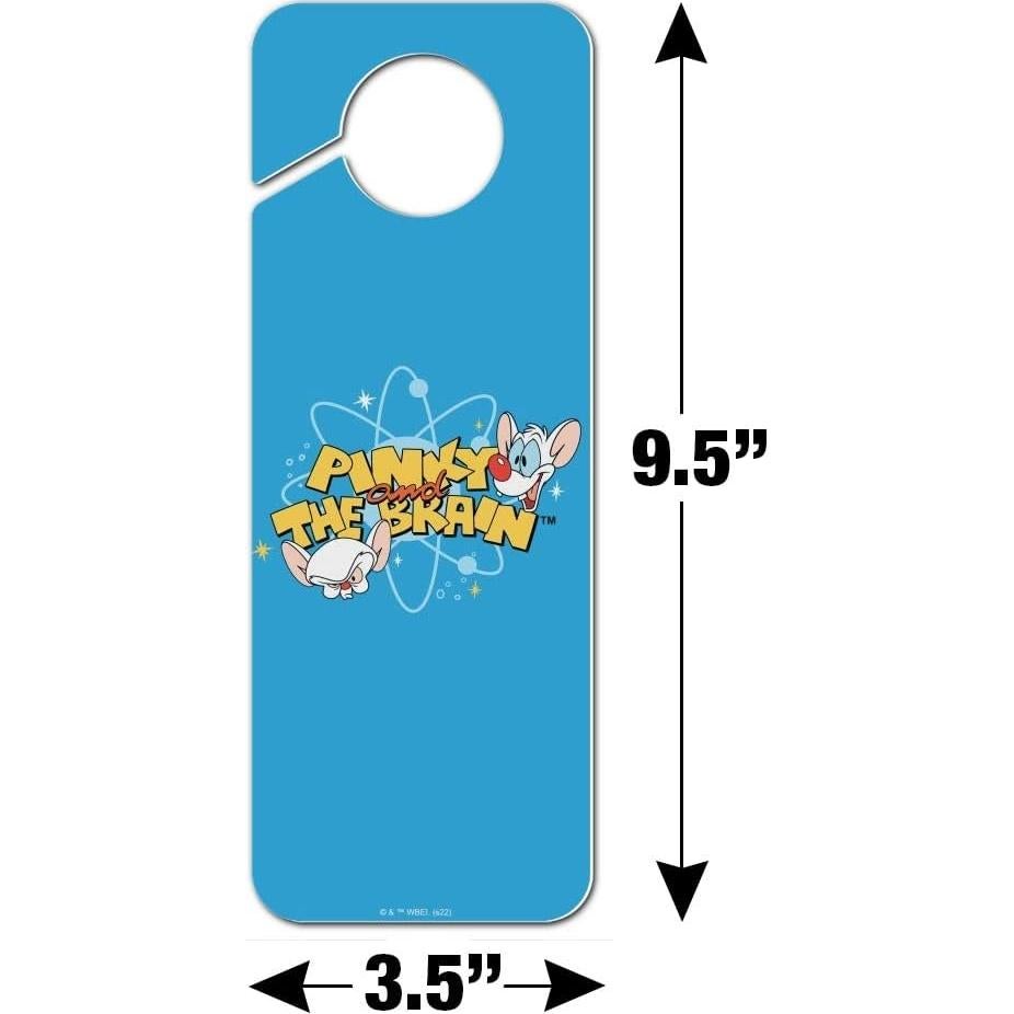 Colgador de Puerta Pinky y El Cerebro - Graphics & More