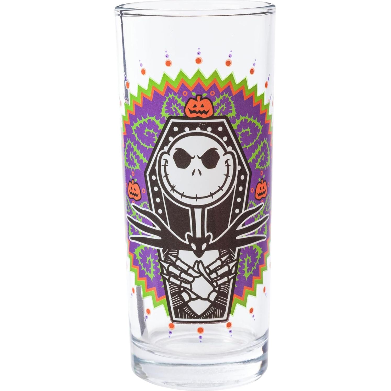 Conjunto de 4 vasos de cristal Silver Buffalo 0.29L El extraño mundo de Jack