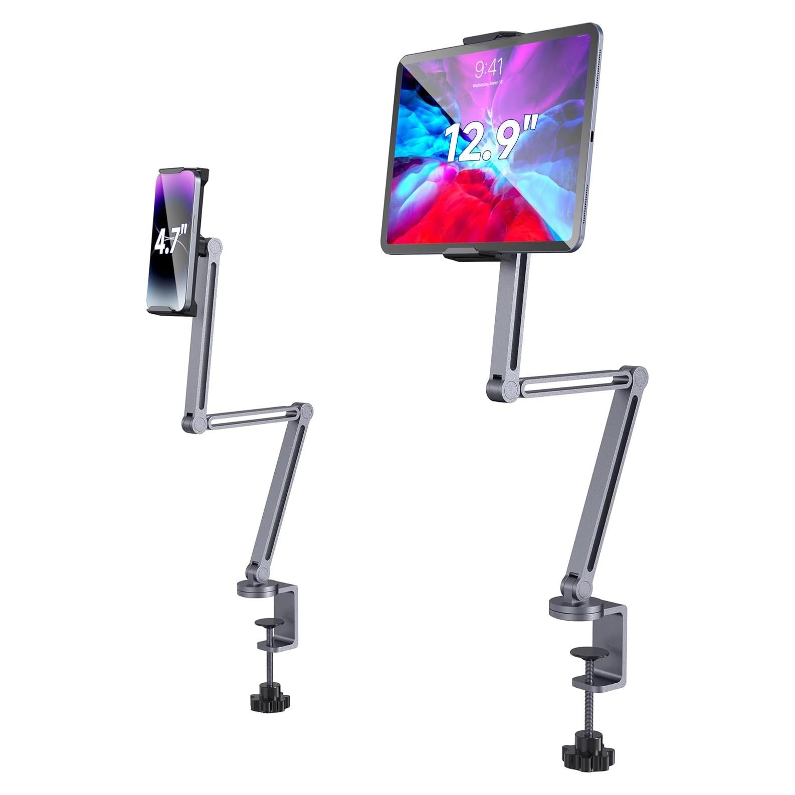 Soporte de Mesa YICOSUN D2 Ajustable 360° para Tabletas