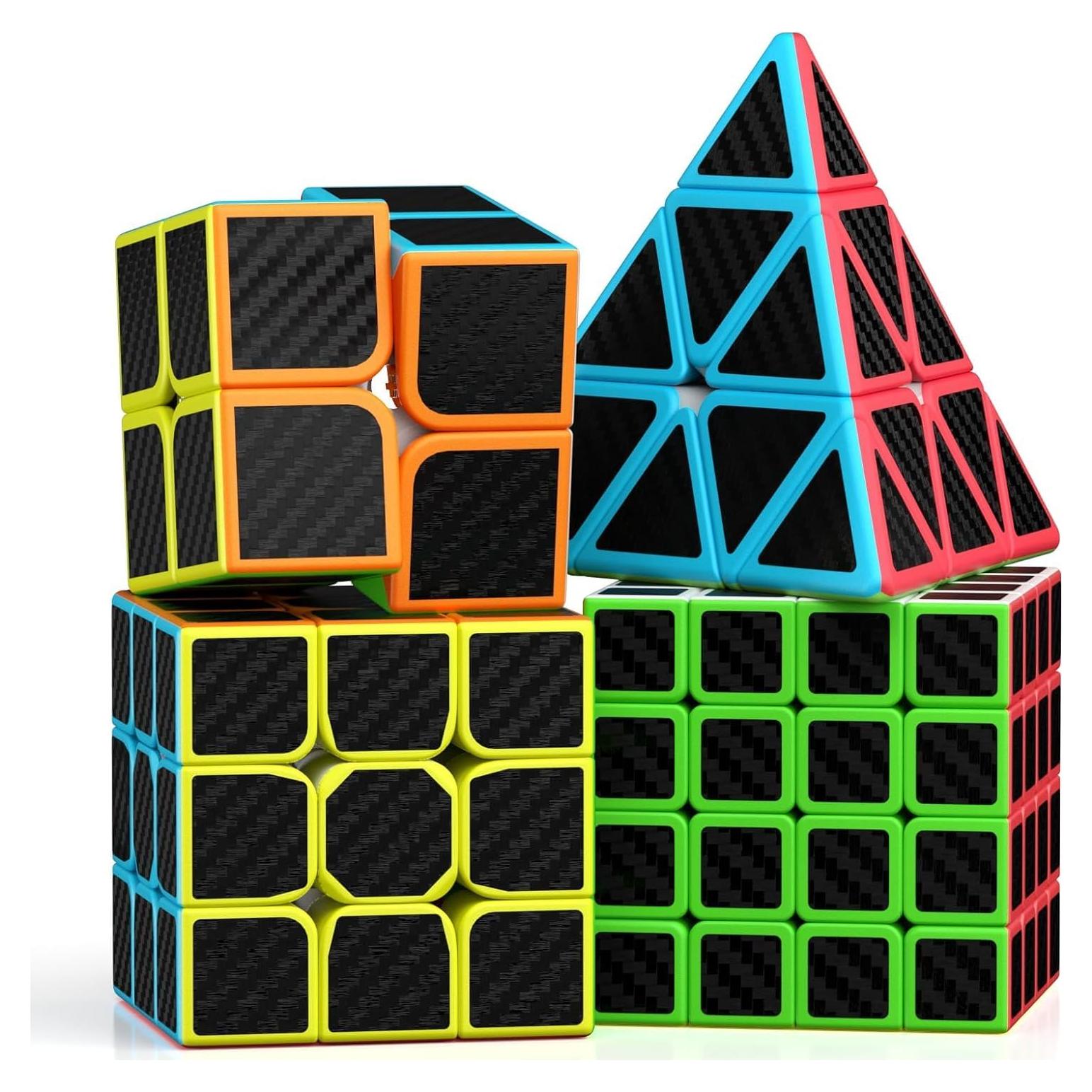 Conjunto de Cubos de Velocidad Roxenda 2x2 3x3 4x4 y Pirámide