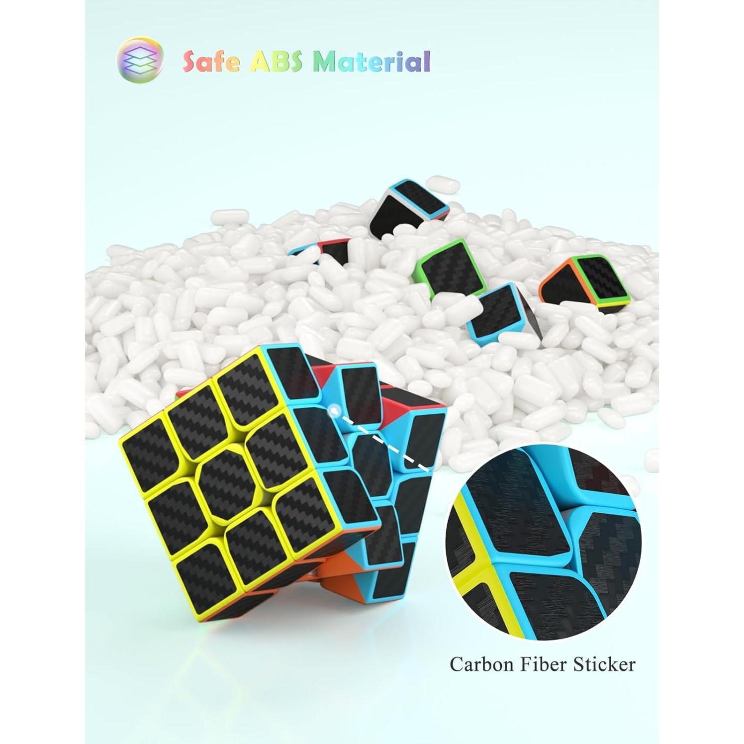 Conjunto de Cubos de Velocidad Roxenda 2x2 3x3 4x4 y Pirámide