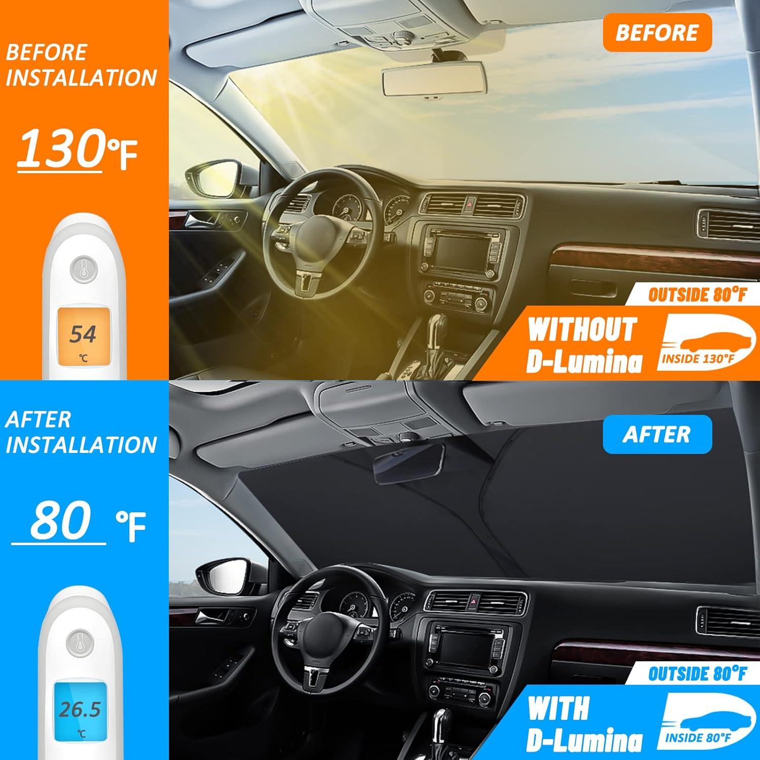 Protector Solar D-Lumina para Parabrisas Honda Civic 2006-2011