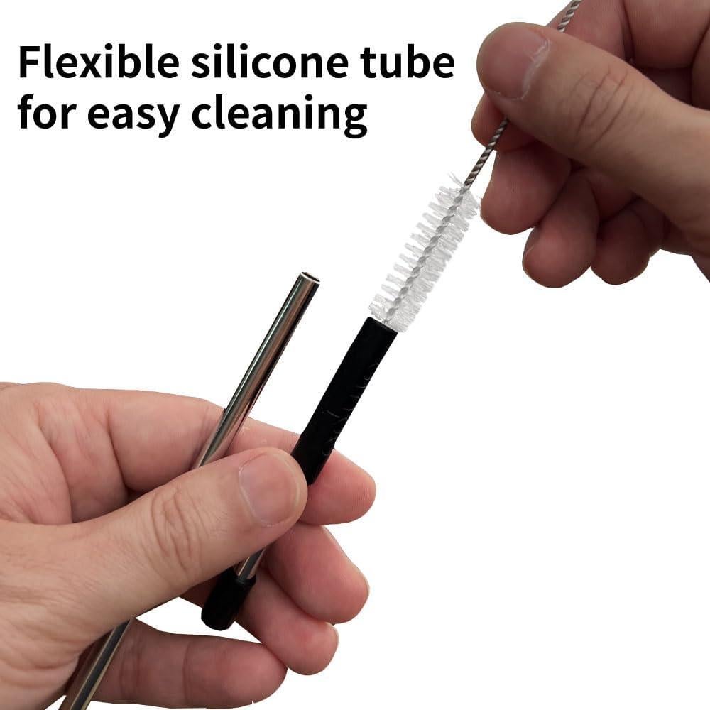 Pajilla Flexible Reutilizable Otripo de Acero Inoxidable 316