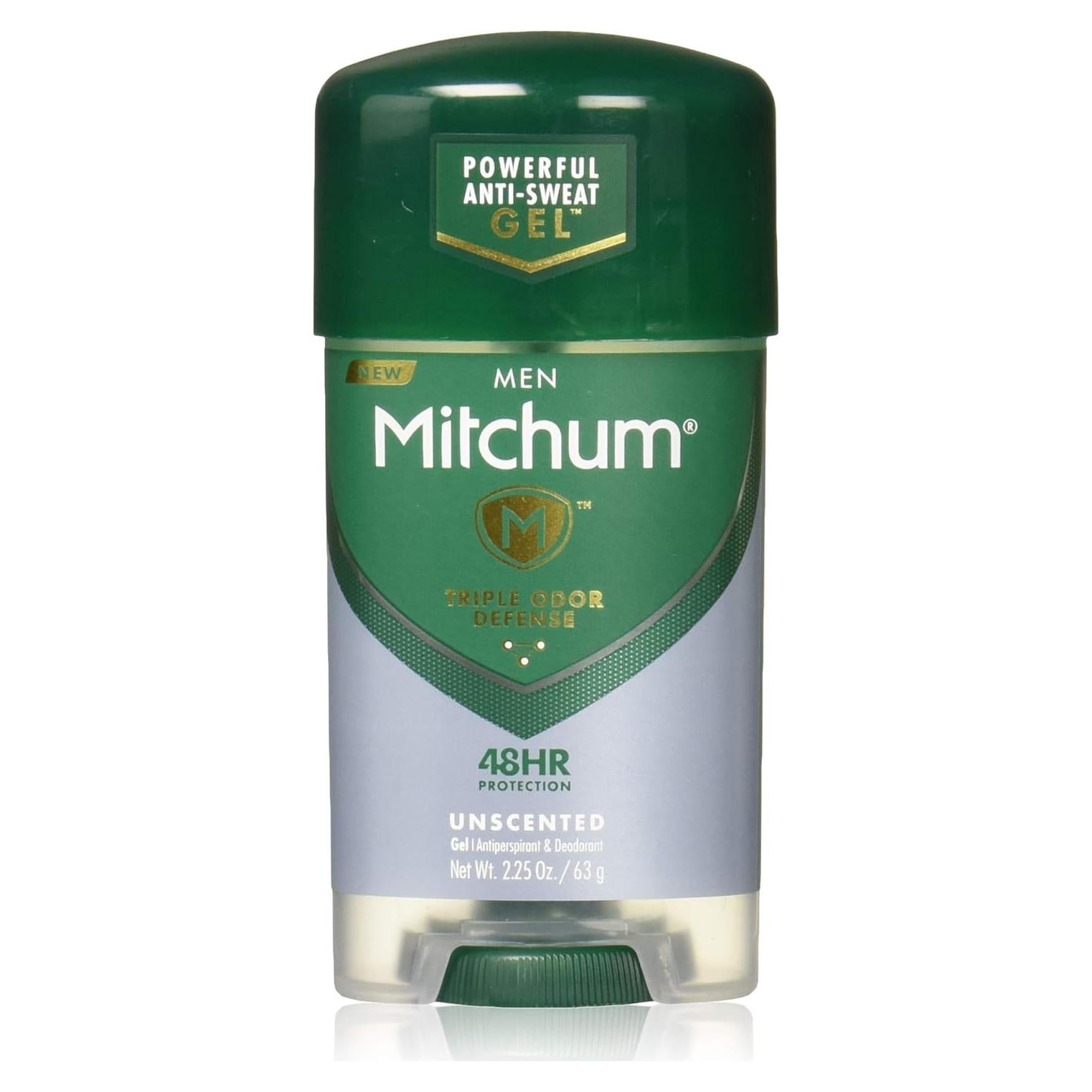 Desodorante Antitranspirante Gel Mitchum Sin Fragancia 4x70.9g
