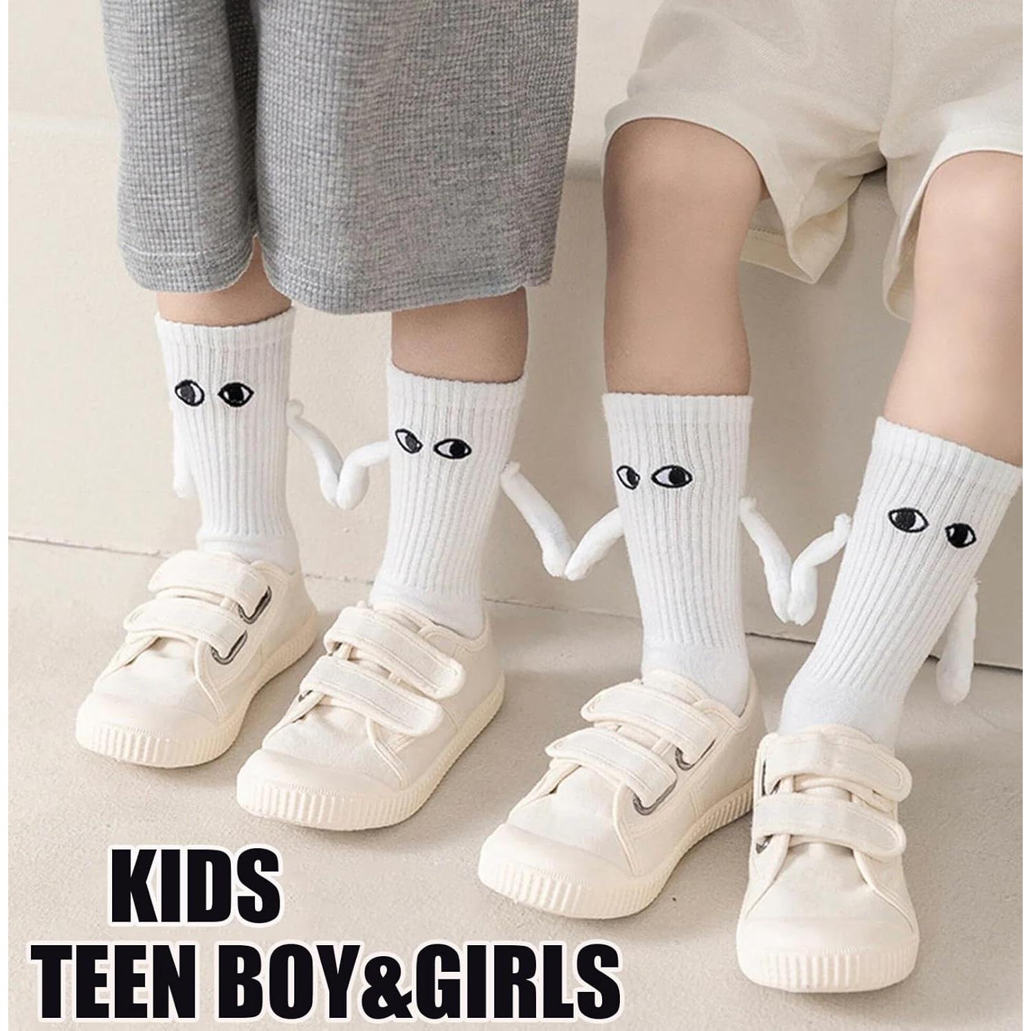 Calcetines Magnéticos Keauexp con Ojos Bordados 2 Pares