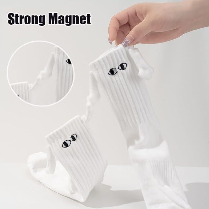 Calcetines Magnéticos Keauexp con Ojos Bordados 2 Pares