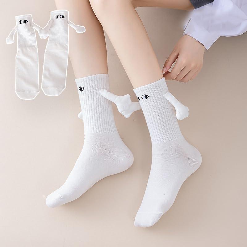 Calcetines Magnéticos Keauexp con Ojos Bordados 2 Pares