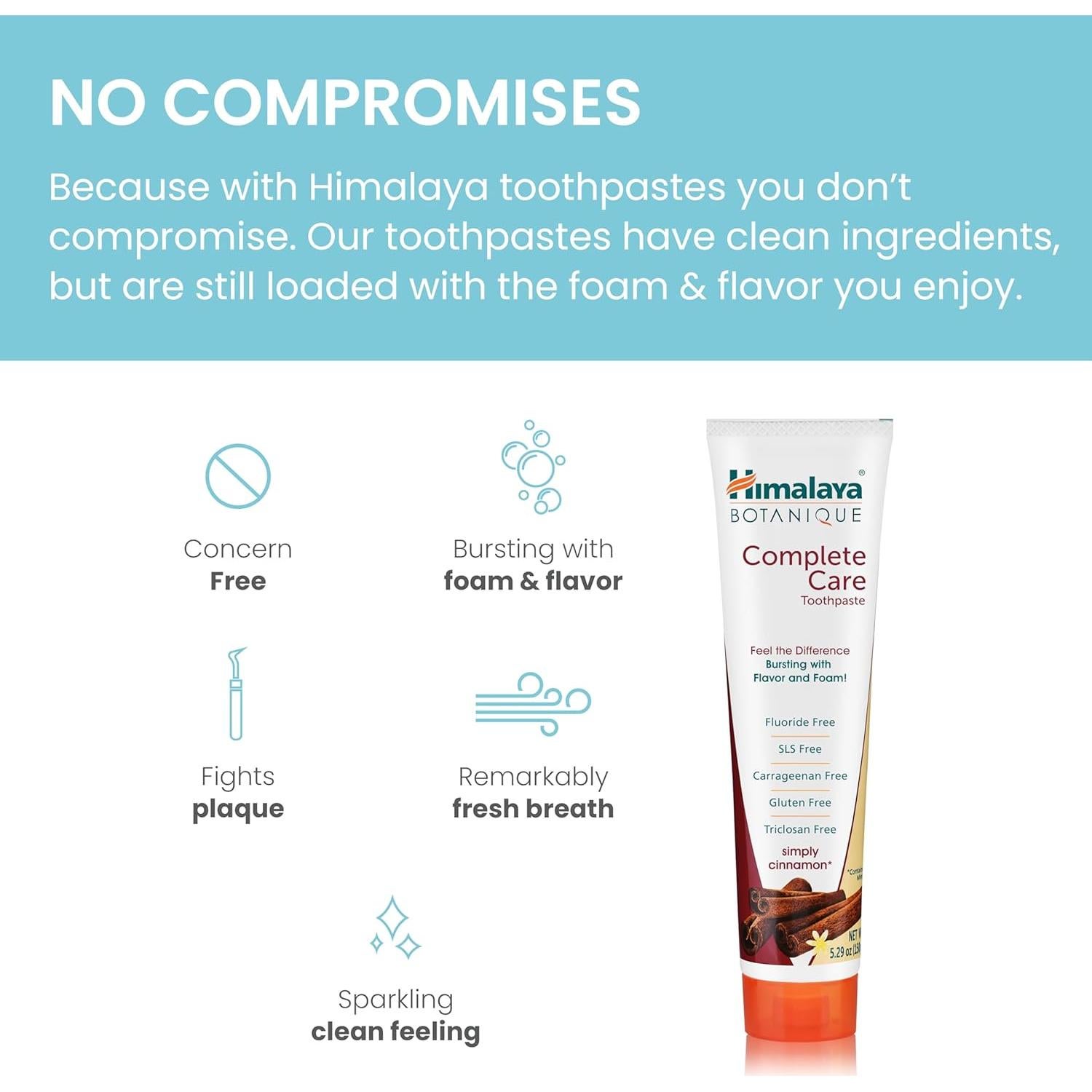 Pasta de Dientes Himalaya Botanique Canela 150 g Herbal