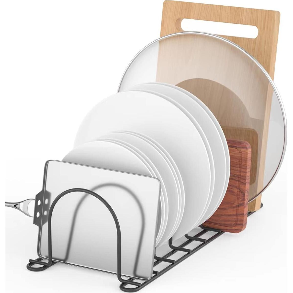 Soporte para tapas de ollas JAQ, 34.5cm, organizador de cocina