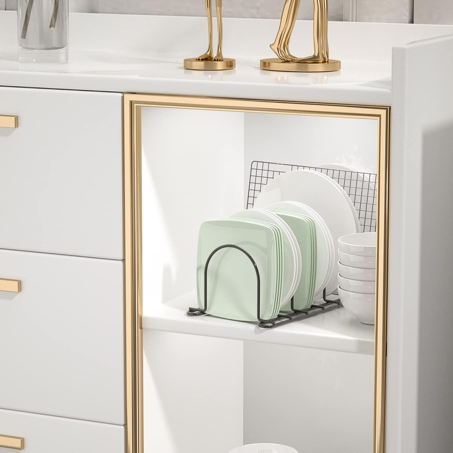 Soporte para tapas de ollas JAQ, 34.5cm, organizador de cocina