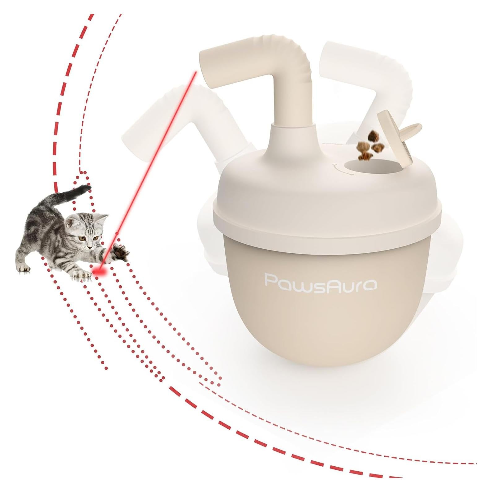 Juguete Láser para Gatos Whixo Interactivo Recargable 360°