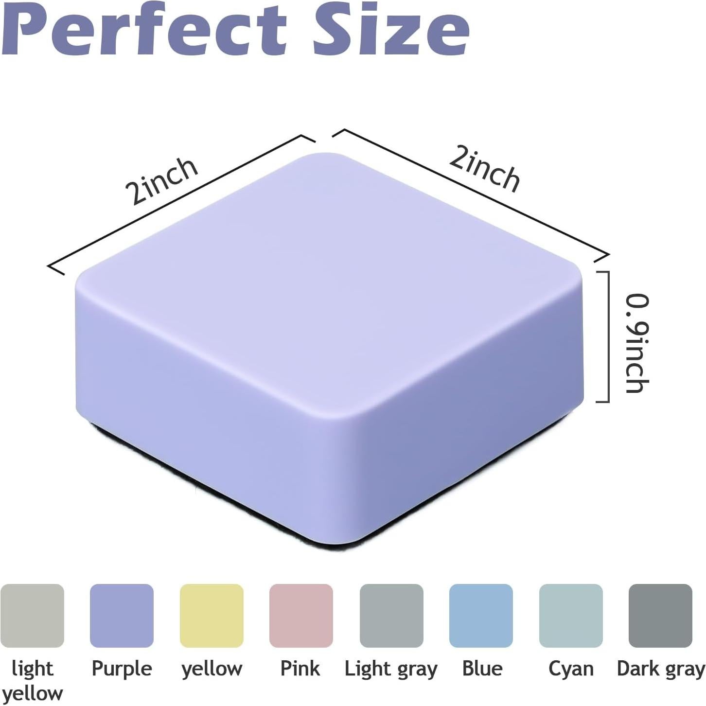 Borradores Ddaowanx para Pizarra Blanca Magnéticos - 16 Piezas