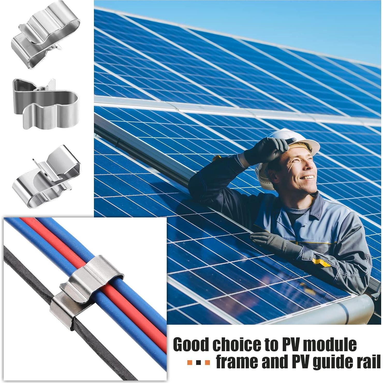 Clips de Alambre de Acero Inoxidable Zhengmy 50 Pcs 22.5 mm