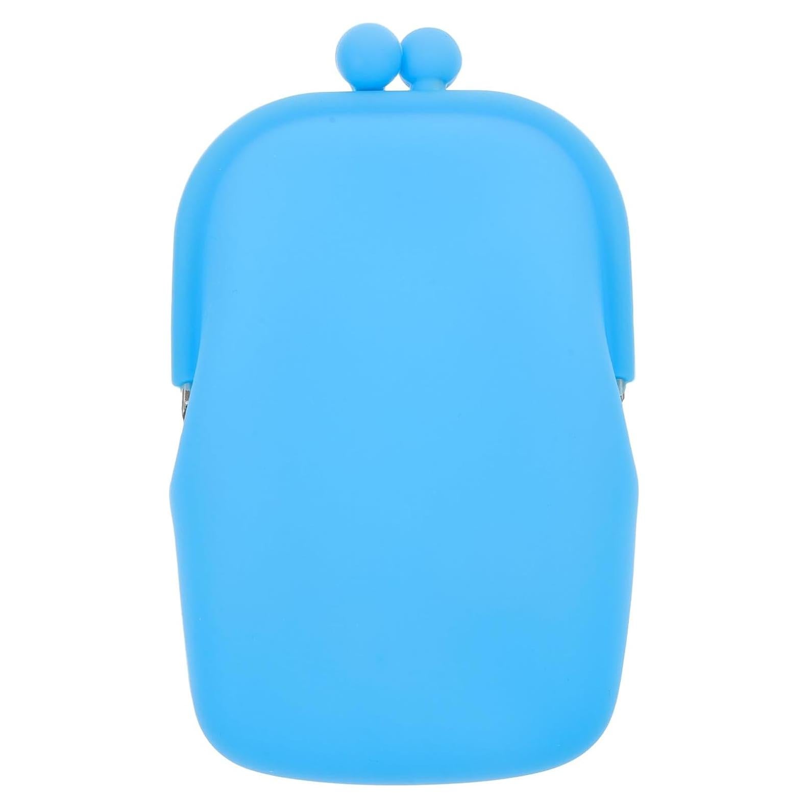 Monedero de Silicona Abaodam 16.5x12cm Azul Mini
