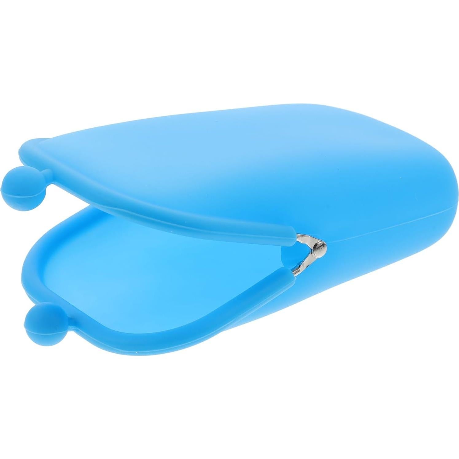 Monedero de Silicona Abaodam 16.5x12cm Azul Mini