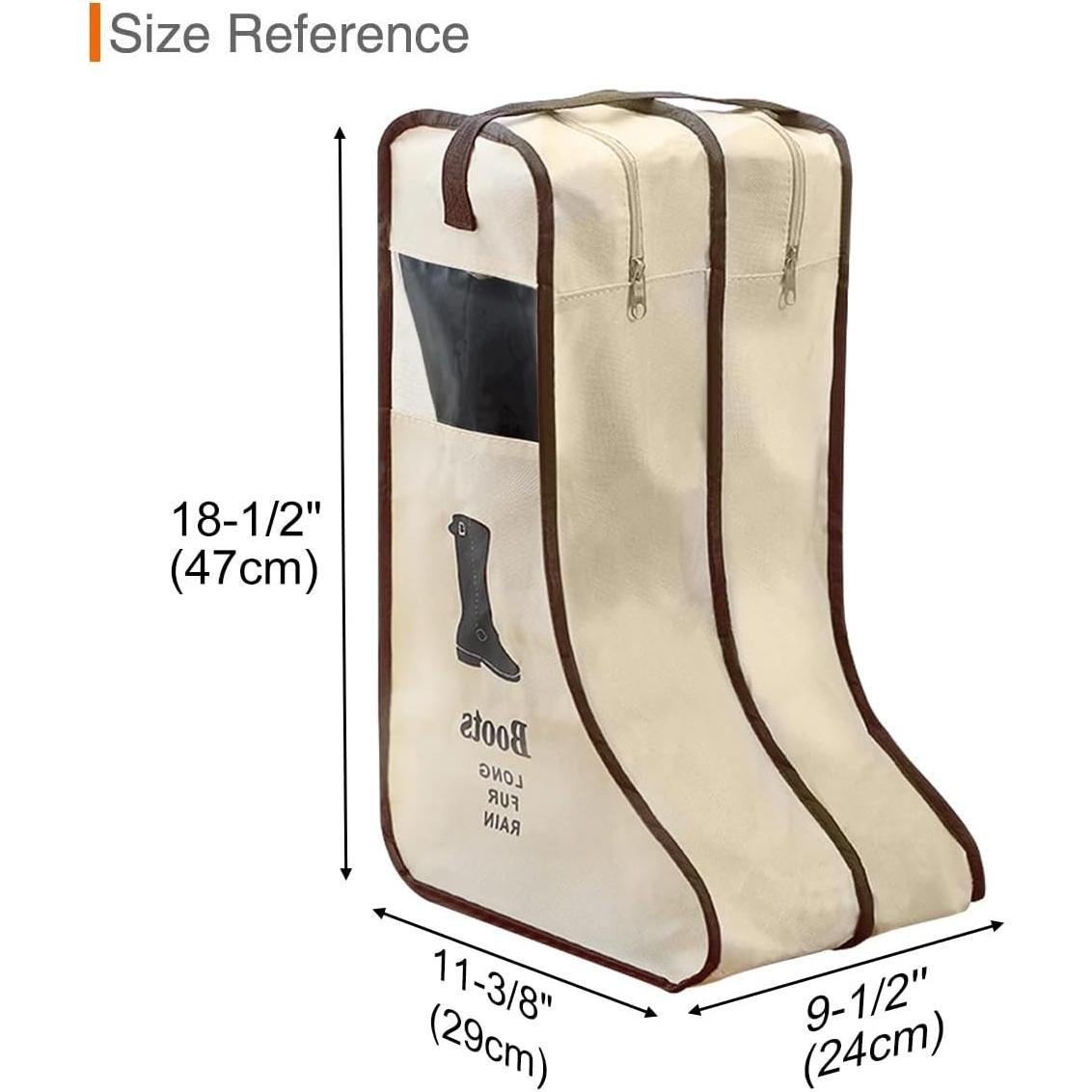 Bolsa de Almacenamiento para Botas KOVOSCH Beige Grande