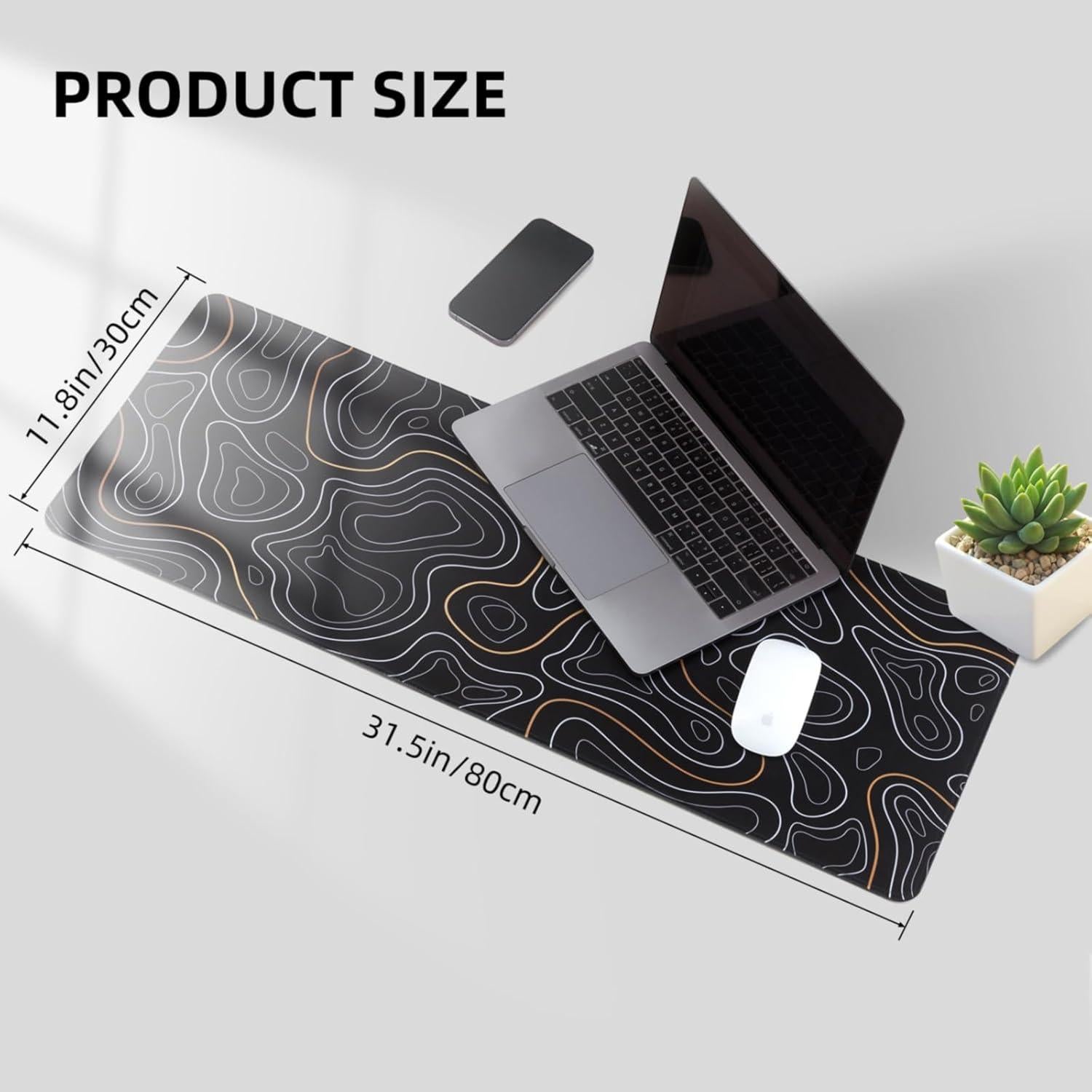 Alfombrilla de Ratón Grande Hopipad 80x30 cm Impermeable