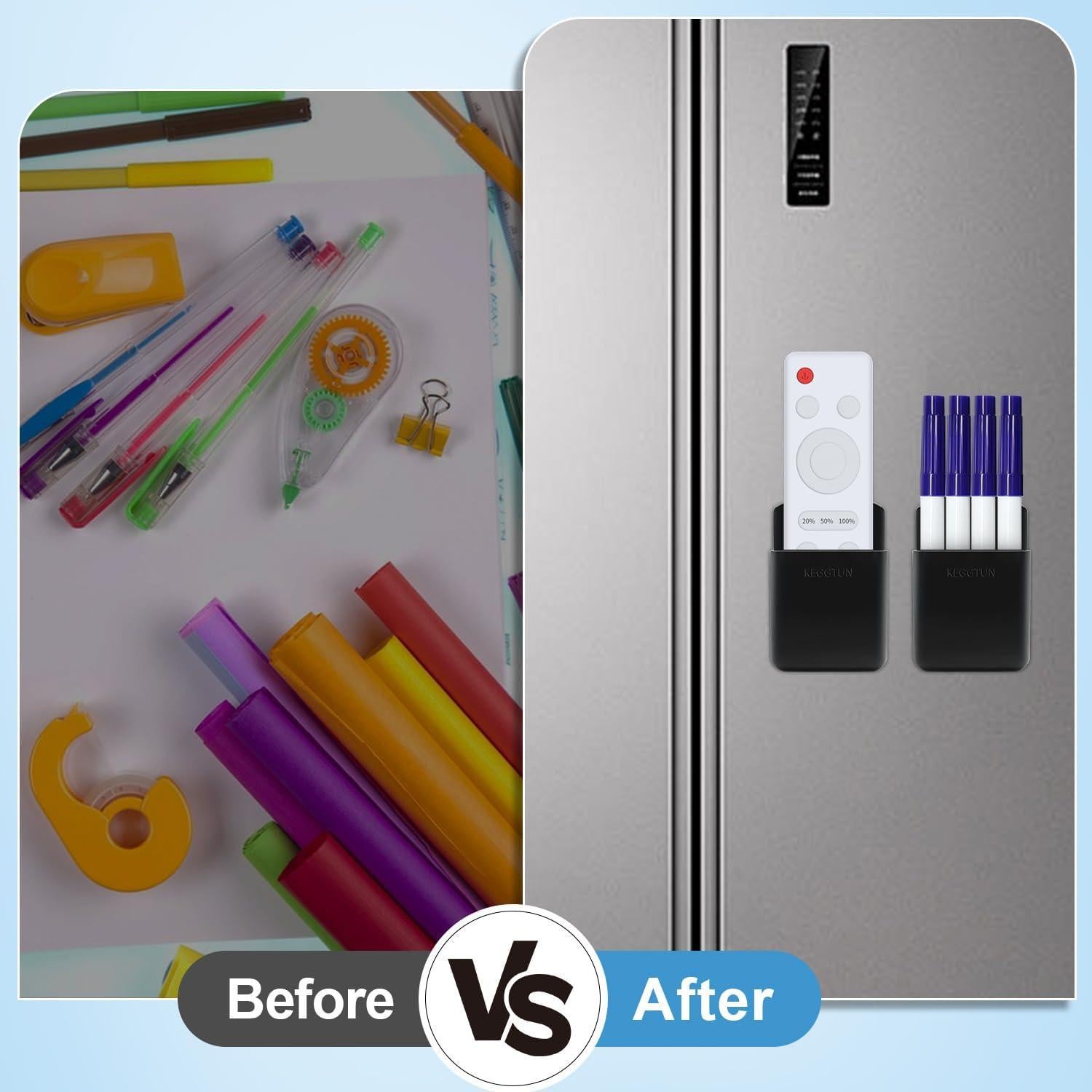 Soporte de Control Remoto Montaje en Pared TKGKHK 2PCS Negro