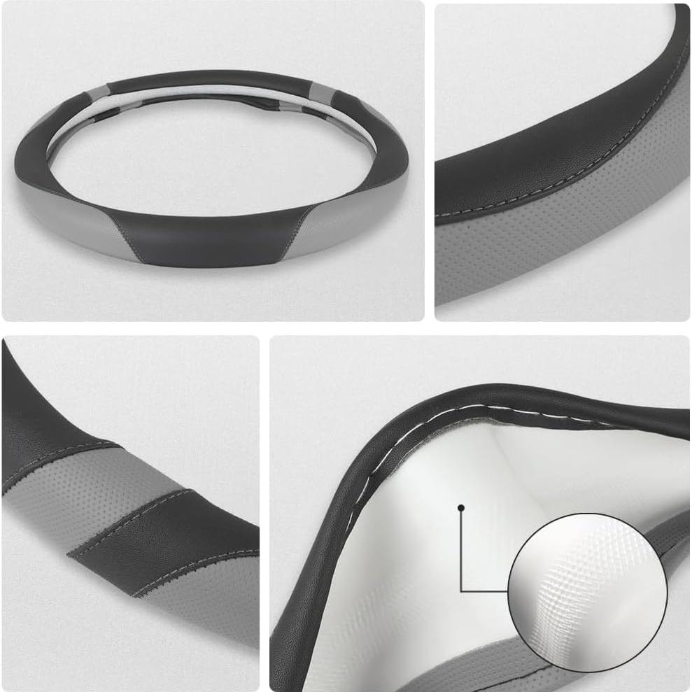 Cubierta de Volante West Llama para Honda Civic, CR-Z, S2000 35.5-36 cm