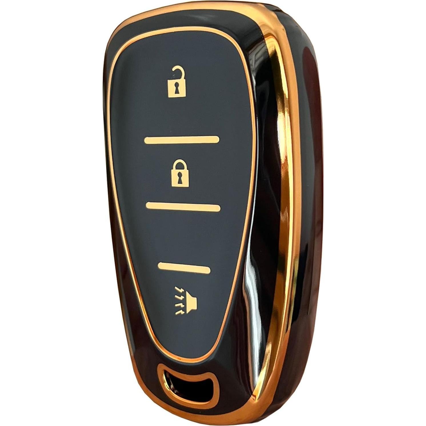 Cubierta de llave Chevrolet Blazer/Sonic/Equinox 2016-2021 Oro-Negro