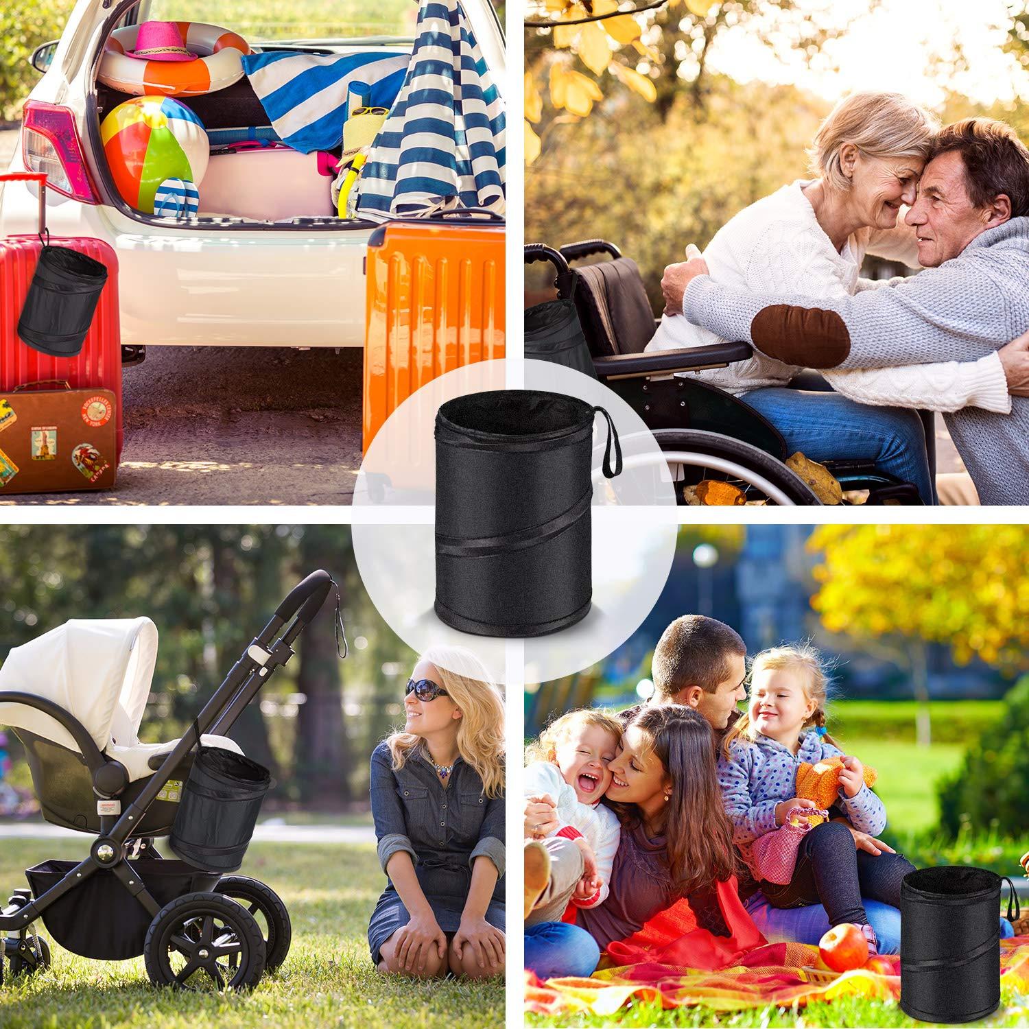 Bolsa de Basura para Auto Boao Plegable Impermeable 20x15cm