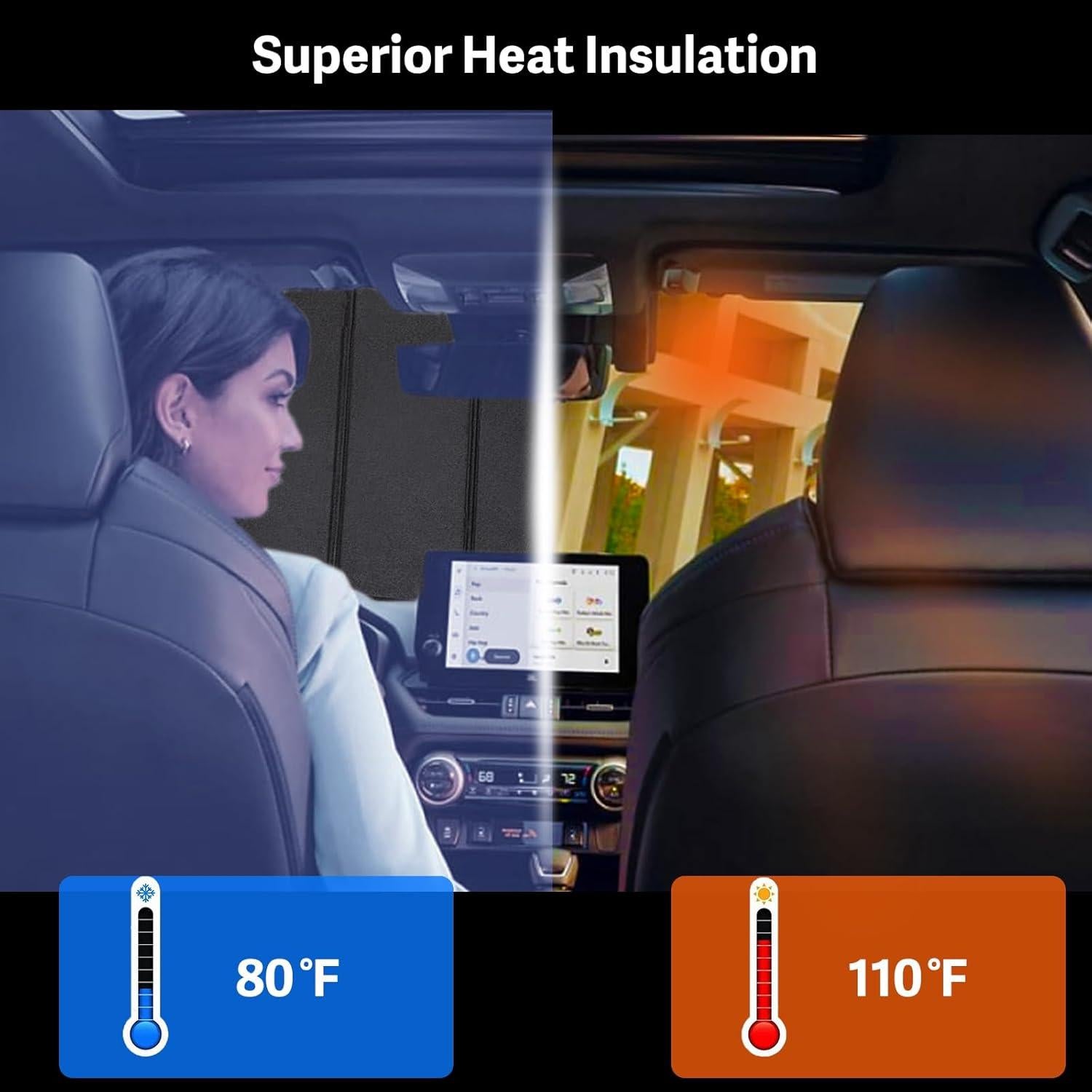 Protector Solar Parabrisas Automost para Dodge RAM 1500 2019-2025