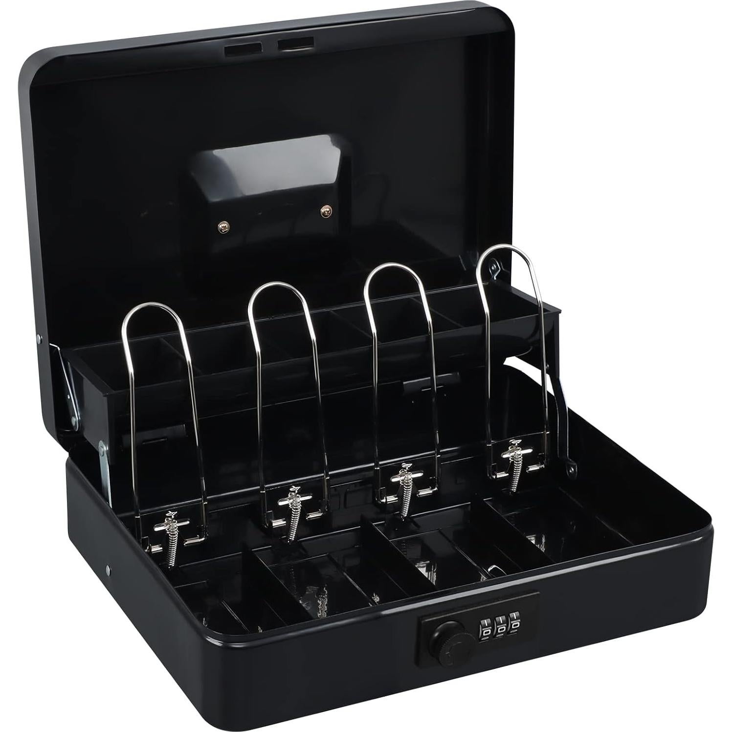 Caja de Efectivo Xydled con Cerradura de Combinación 30x24x9cm