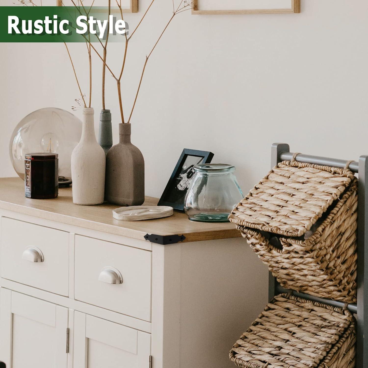 Protectores de Esquinas de Metal KOXHERO 8.89 cm 4 Piezas