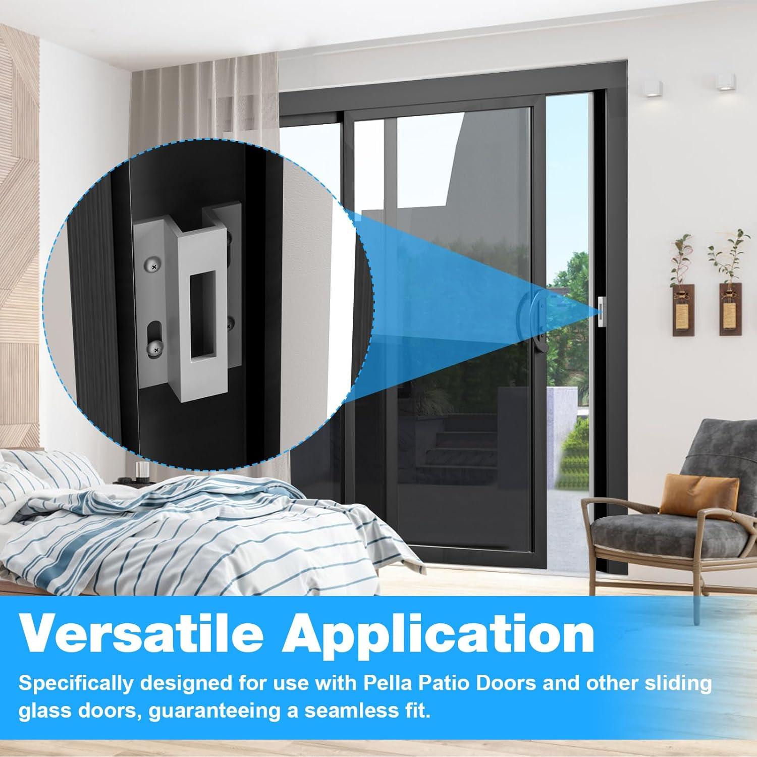 Guardia de Puerta Corrediza Kscjdg E 2124 Aluminio Blanco