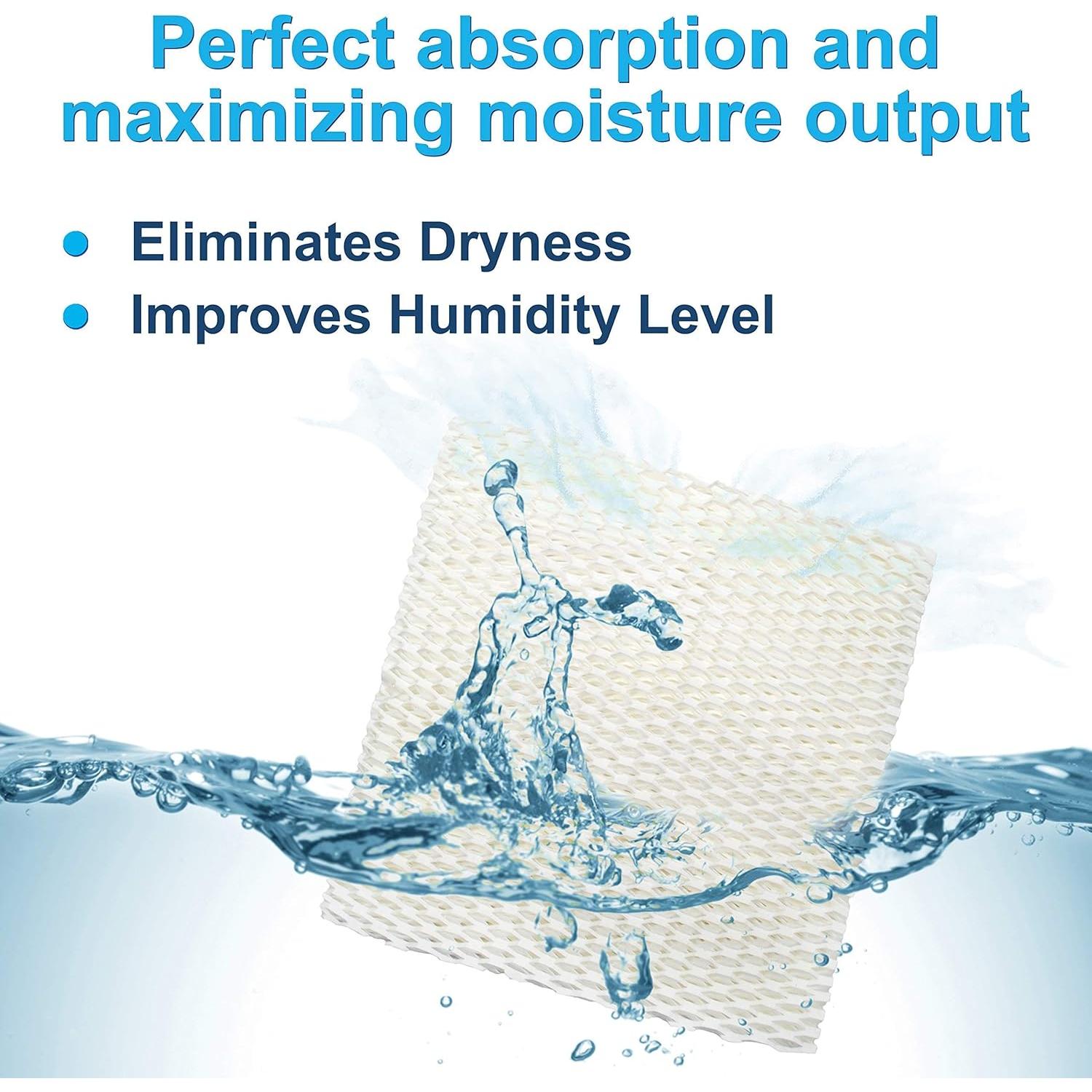 Filtro de Mecha Humidificador HQRP 2-Pack Compatible Sears Kenmore