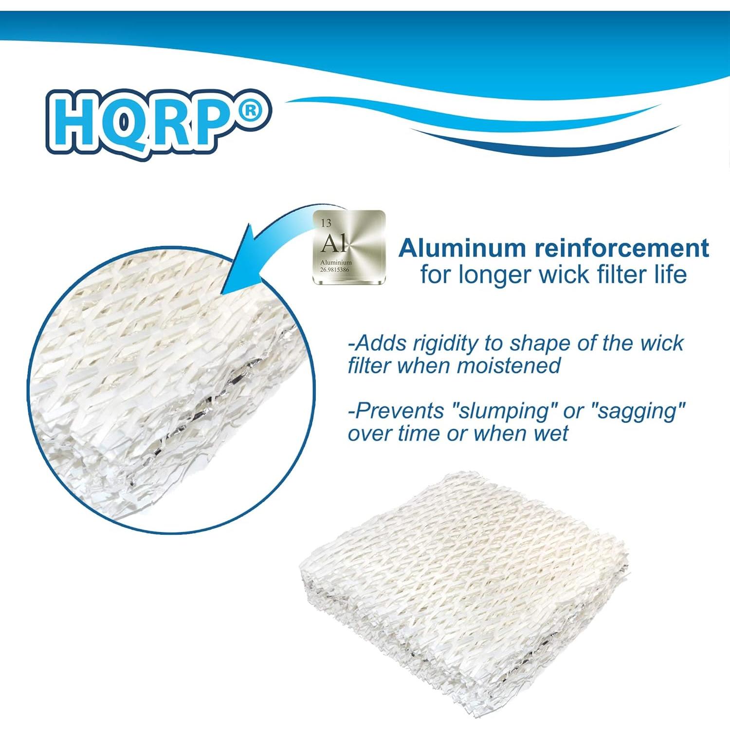 Filtro de Mecha Humidificador HQRP 2-Pack Compatible Sears Kenmore