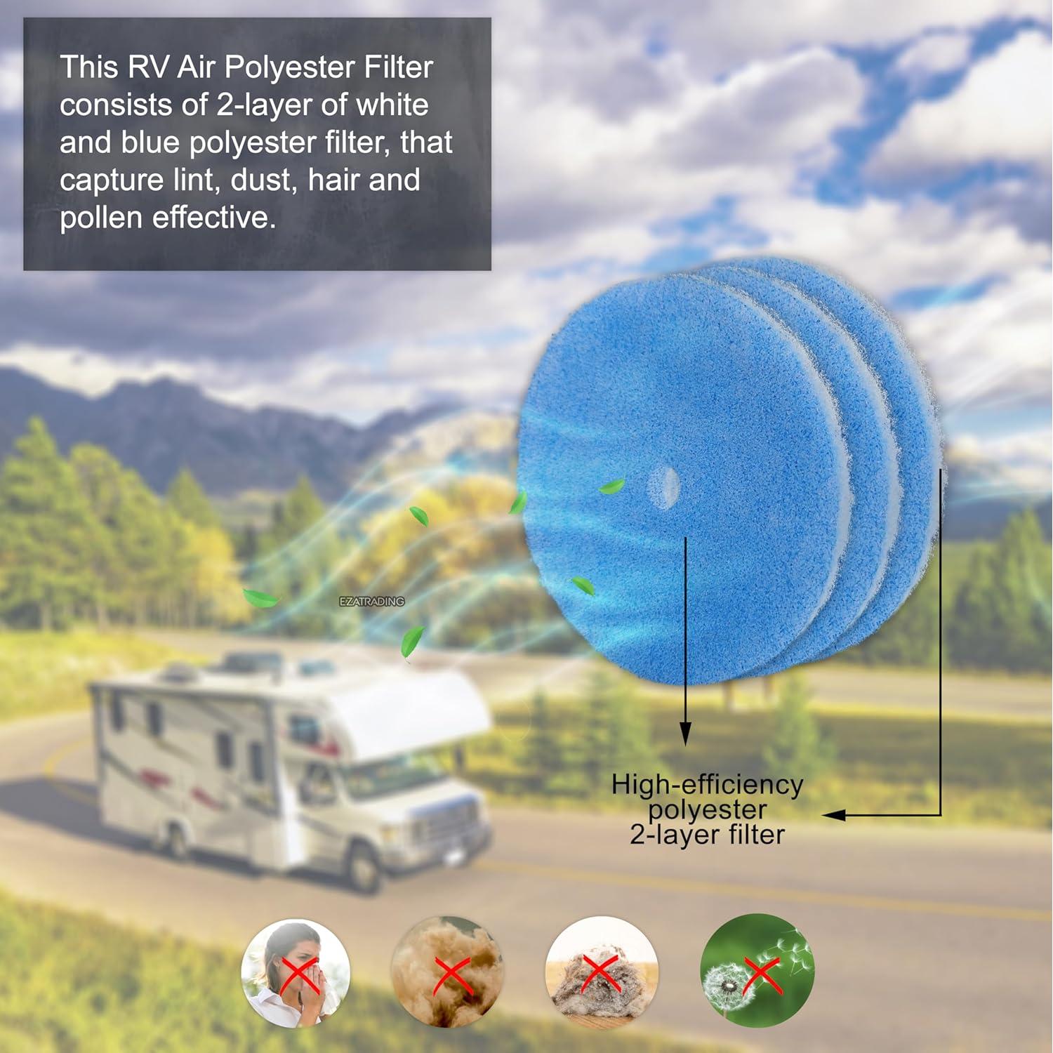 Paquete de 12 Filtros de Aire MERV 8 ezatrading 13.34 cm