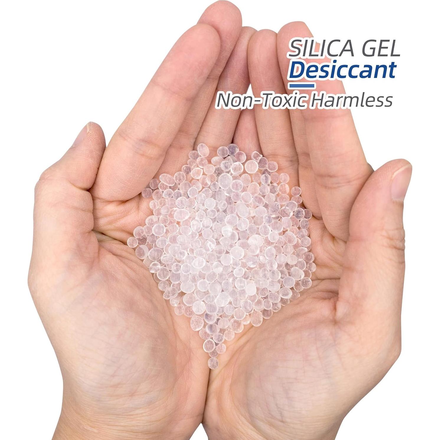 200 Paquetes de Gel de Sílice 1g Wisesorbent - Absorbente Seguro para Alimentos