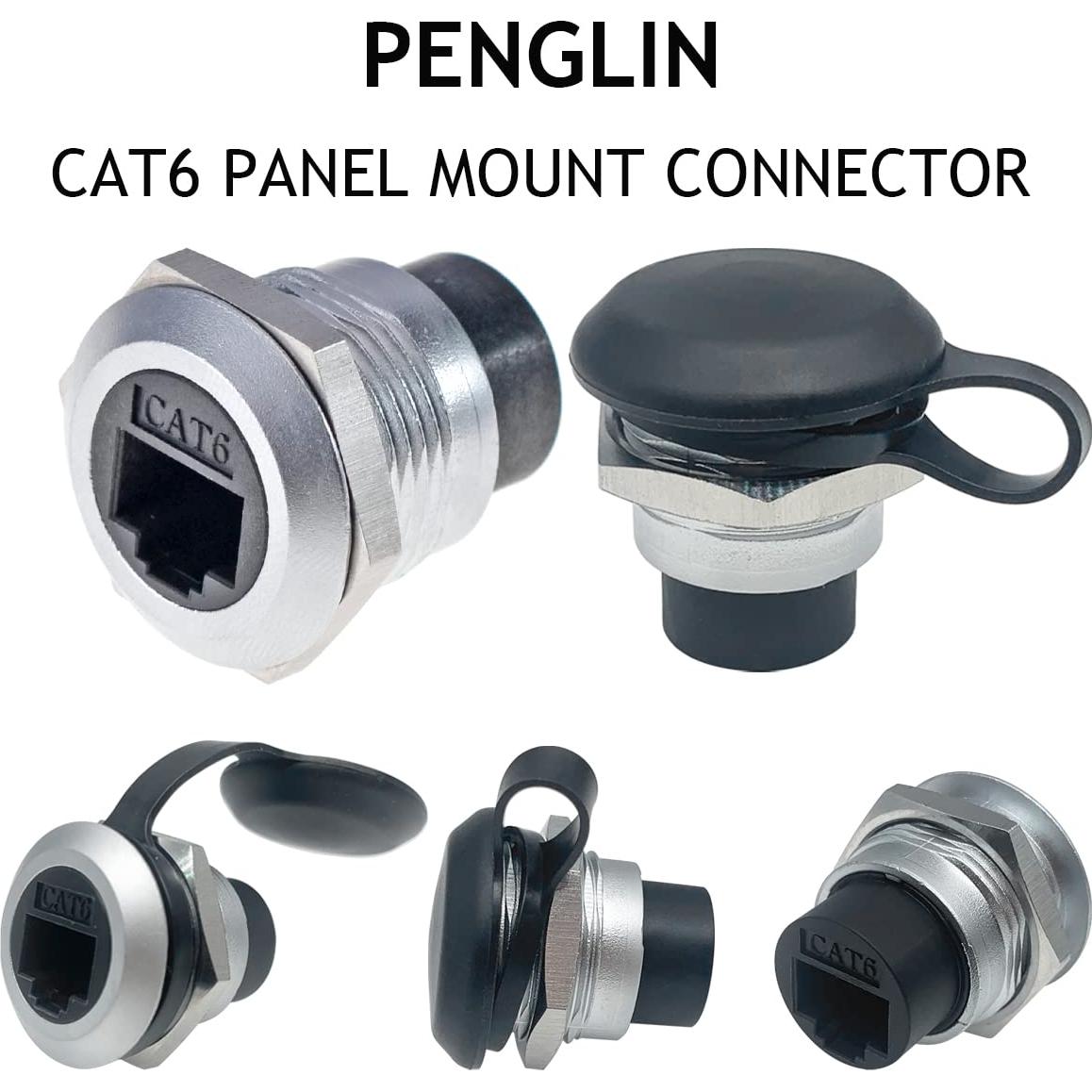 Acoplador RJ45 CAT6 PENGLIN 2PCS Femenino a Femenino