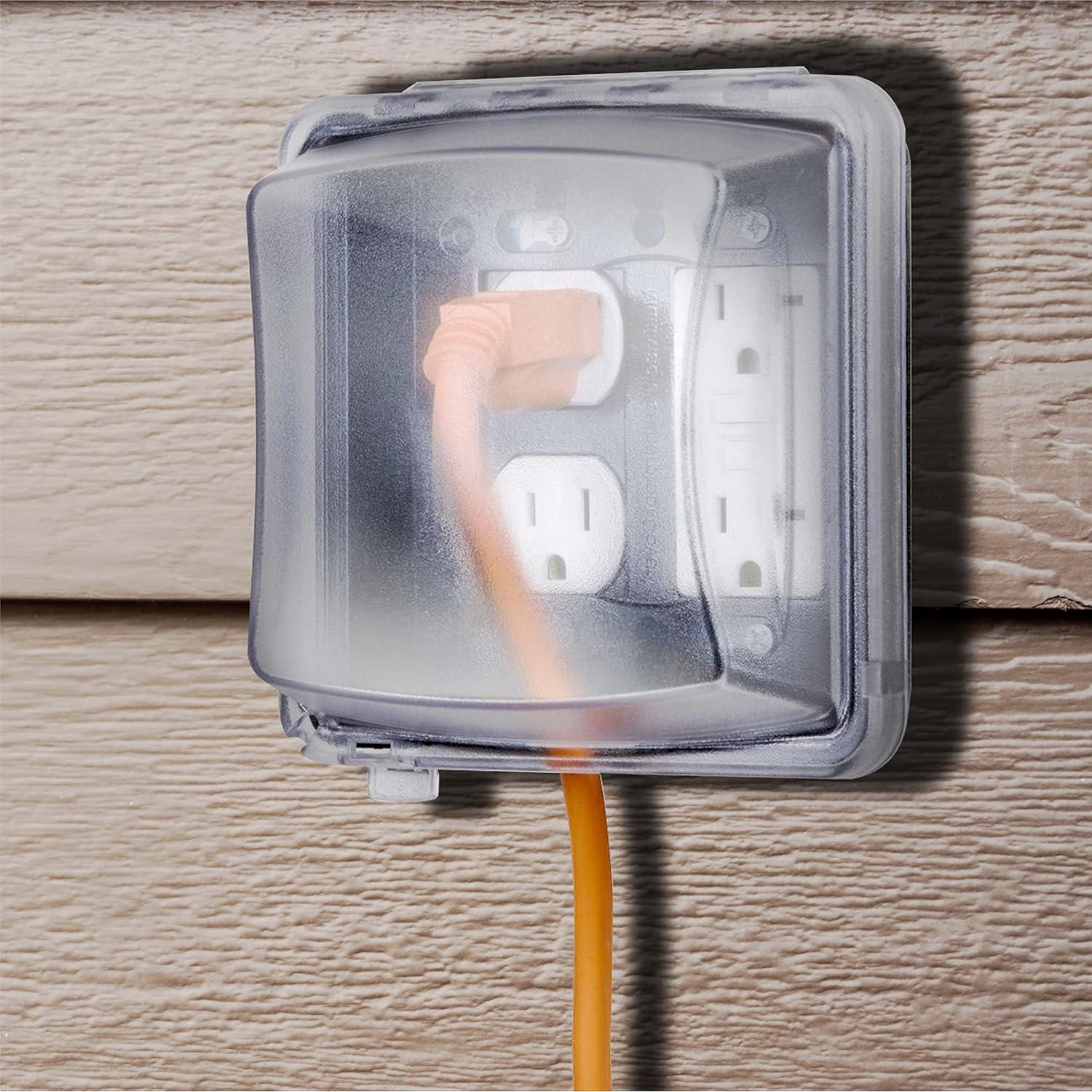 Cubierta a Prueba de Clima TayMac MM2410C 2 Ganglios 14cm