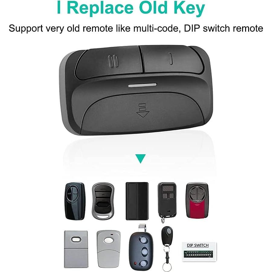 Control Remoto Universal Garaje Giant SM24-LT 2 Botones