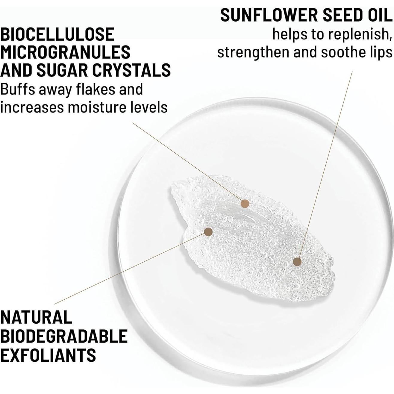 Exfoliante de Labios Dr. Brandt 9.92 g - Suavizante y Acondicionador