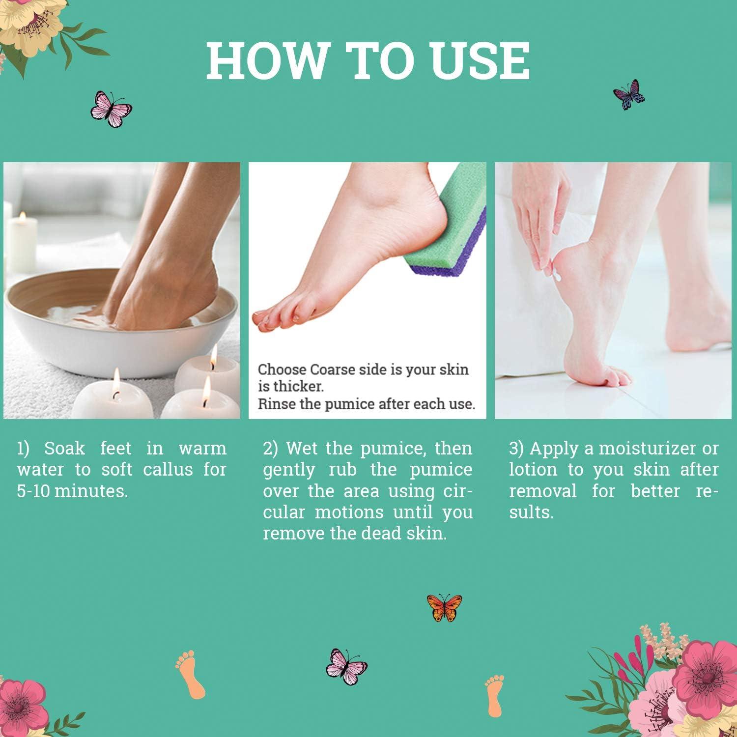 Piedra Pómez Exfoliadora para Pies Maccibelle 12.7x5.1cm