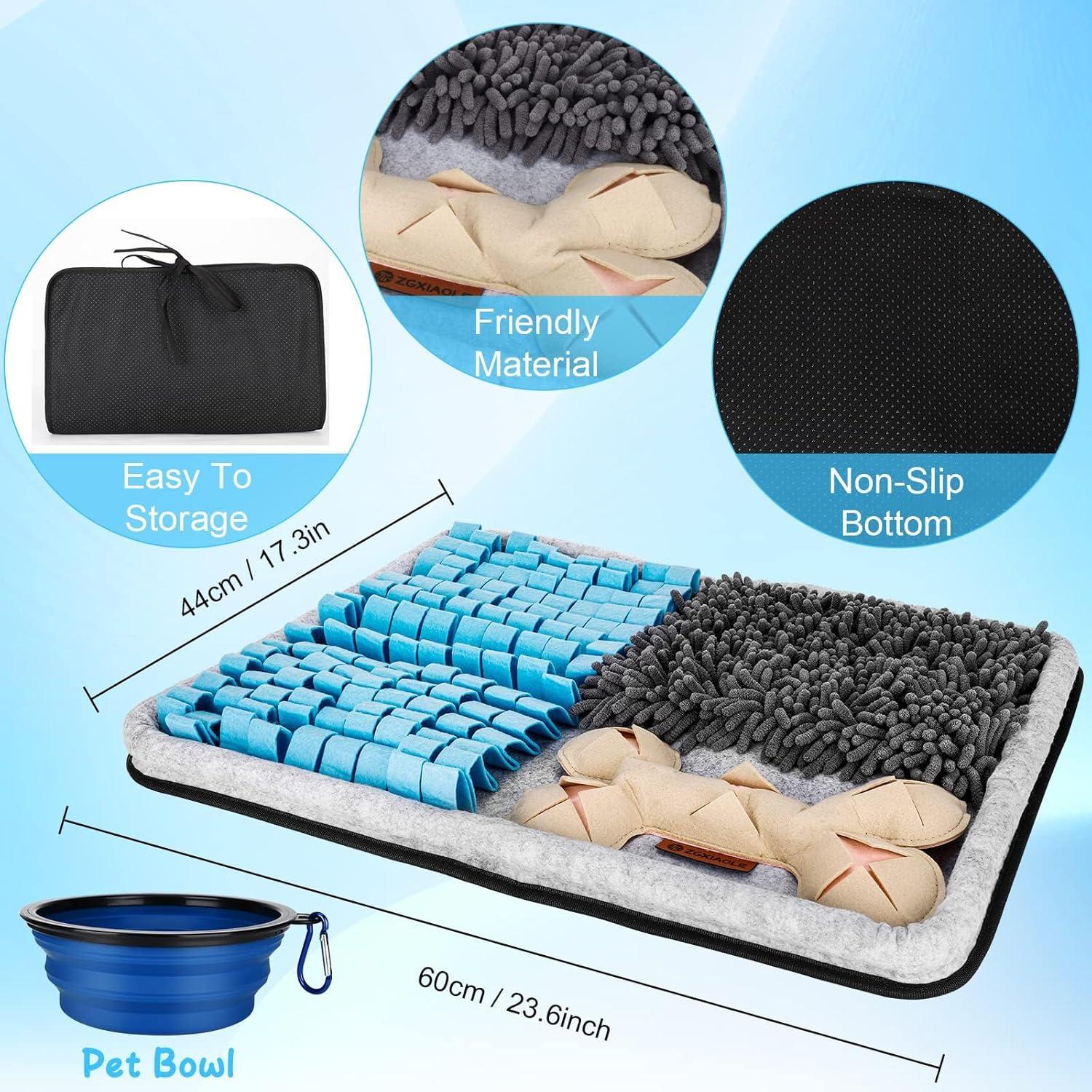 Alfombra para Olfatear Perros ZGXIAOLE 60x44 cm Antideslizante