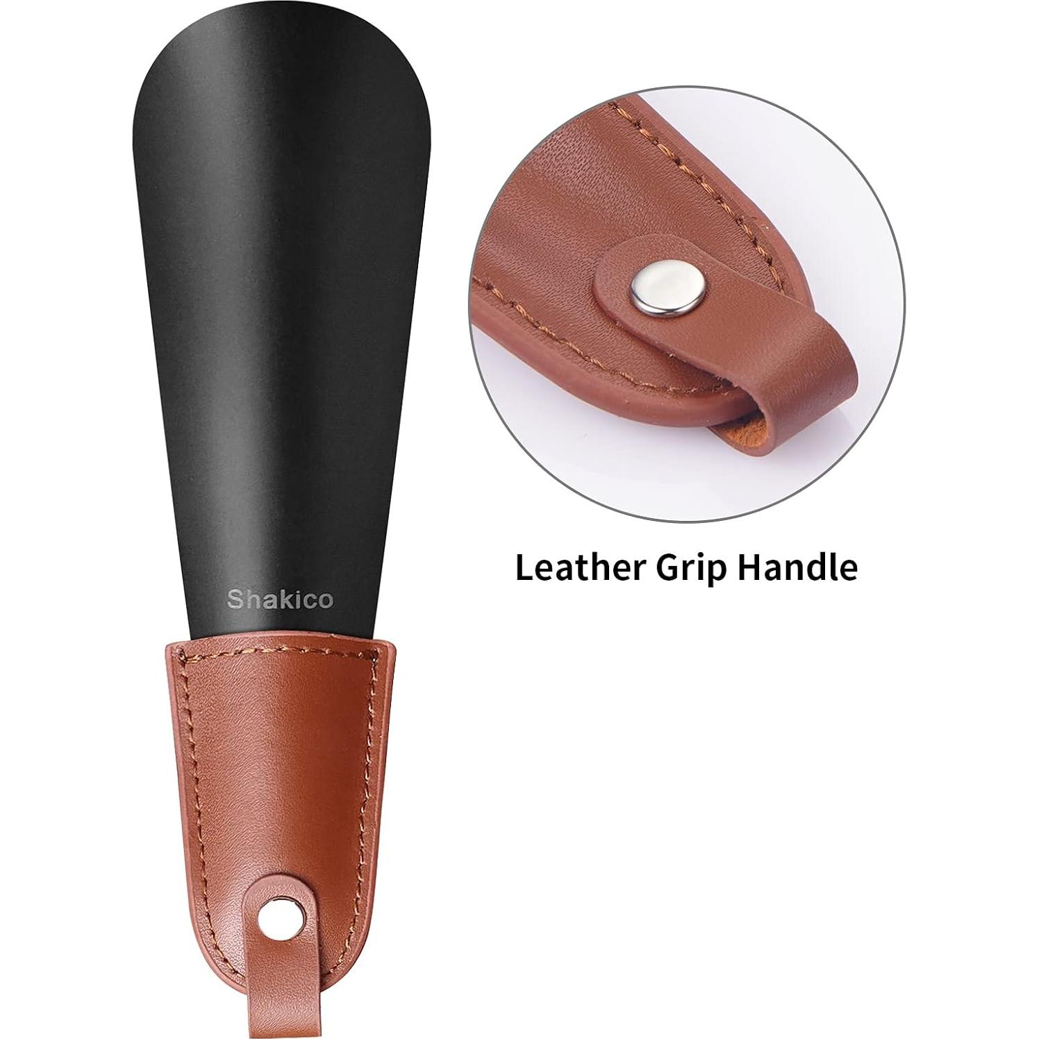 Cuerno de zapato de metal Shakico 16.8 cm para hombres y niños